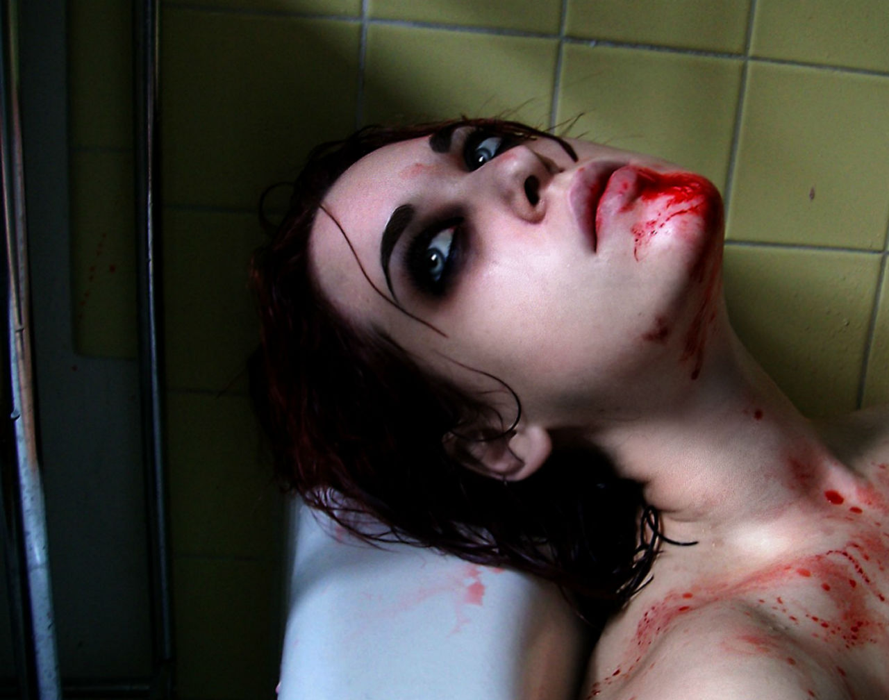 Download mobile wallpaper Blood, Dark, Vampire, Horror for free.