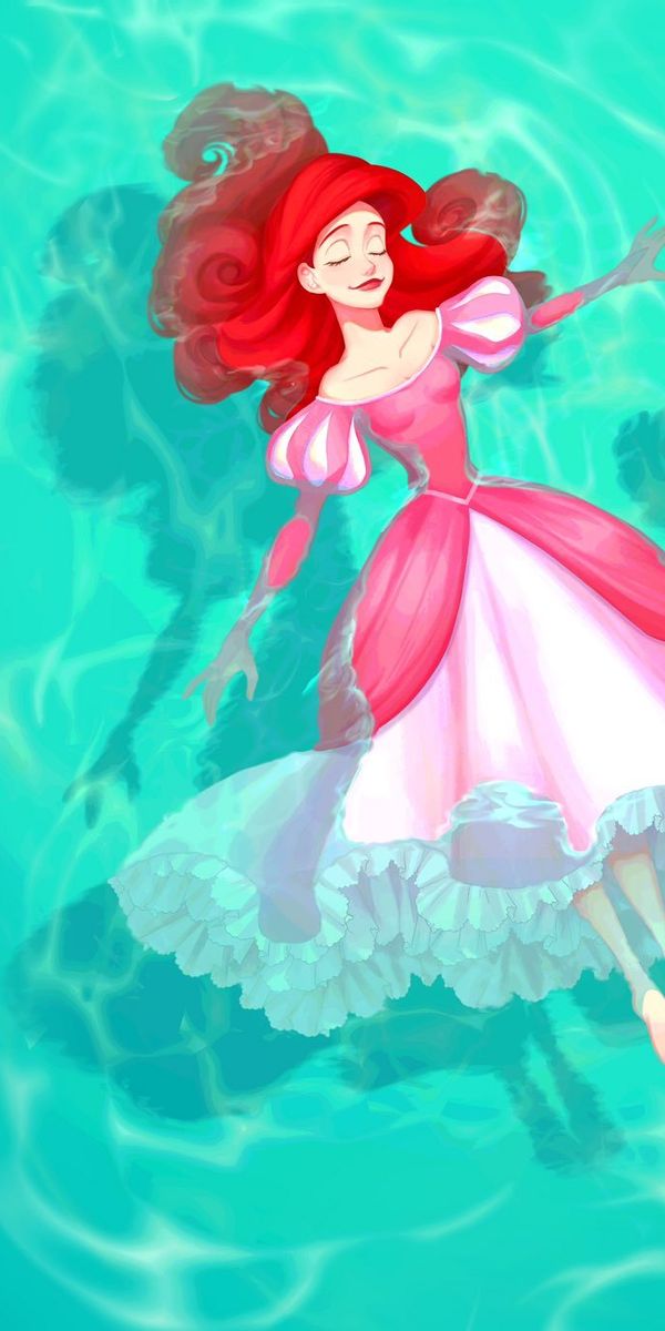 Desktop wallpaper: The Little Mermaid (1989), Feet, Ariel (The Little