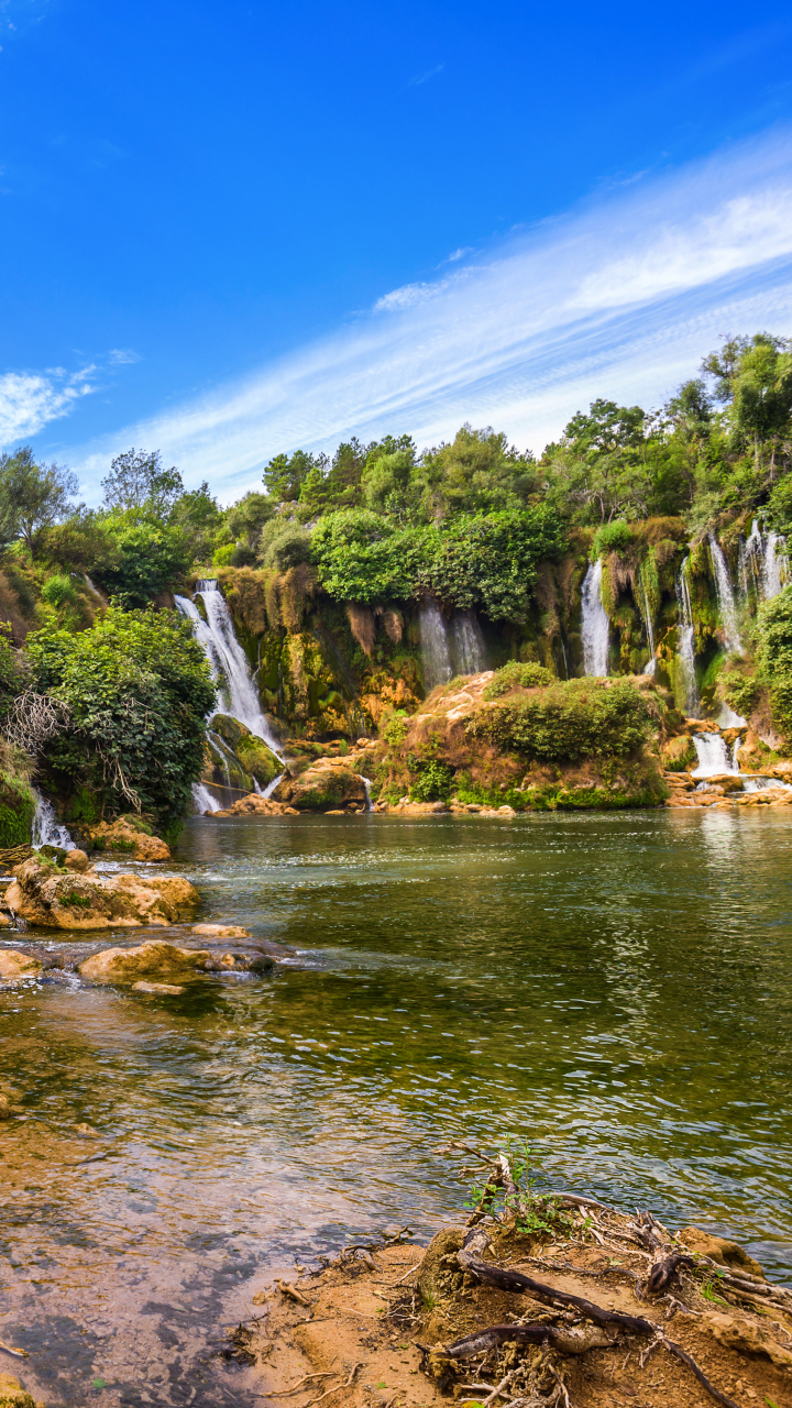 Descarga gratuita de fondo de pantalla para móvil de Naturaleza, Cascadas, Cascada, Tierra/naturaleza.