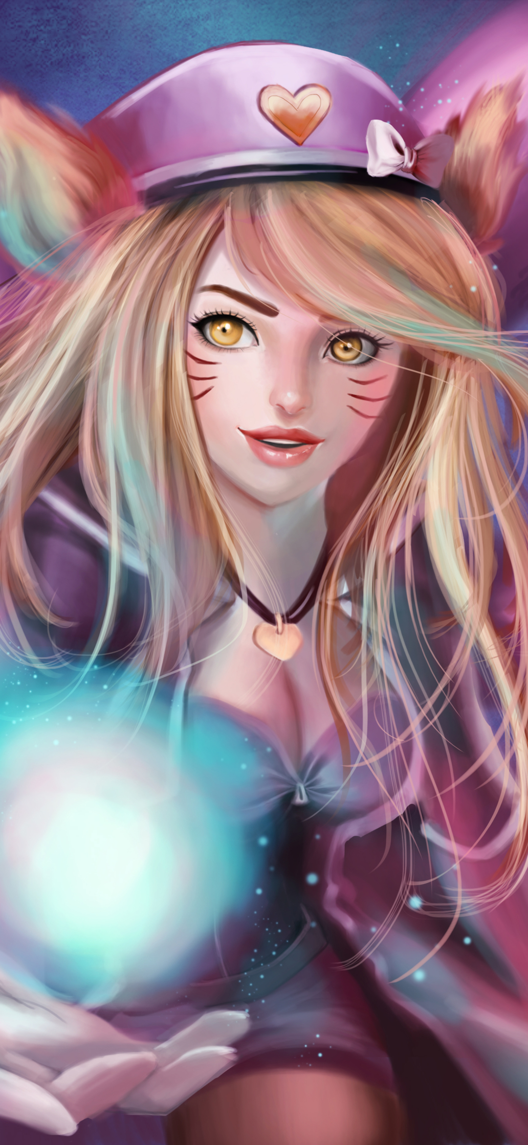 Descarga gratuita de fondo de pantalla para móvil de League Of Legends, Videojuego, Ahri (Liga De Leyendas).