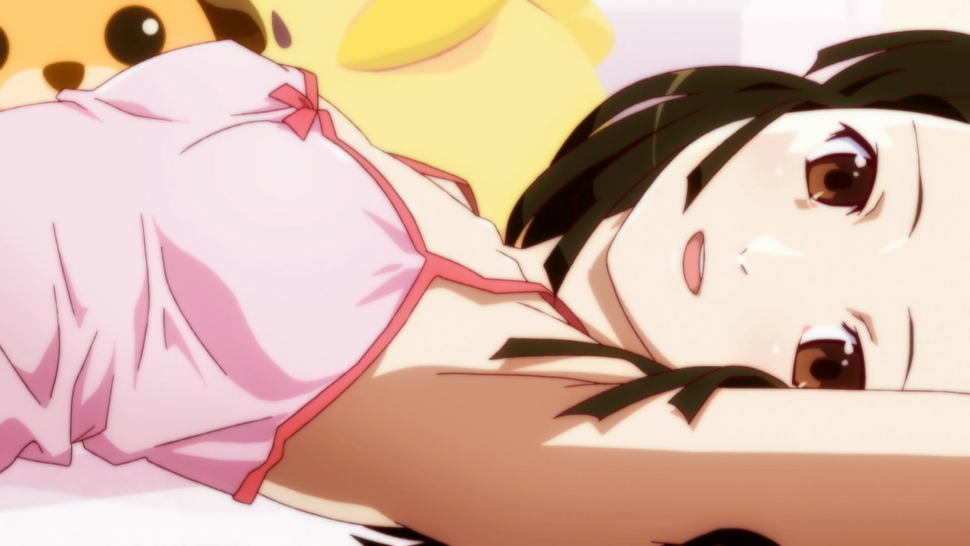 nadeko sengoku, anime, monogatari (series) Phone Background