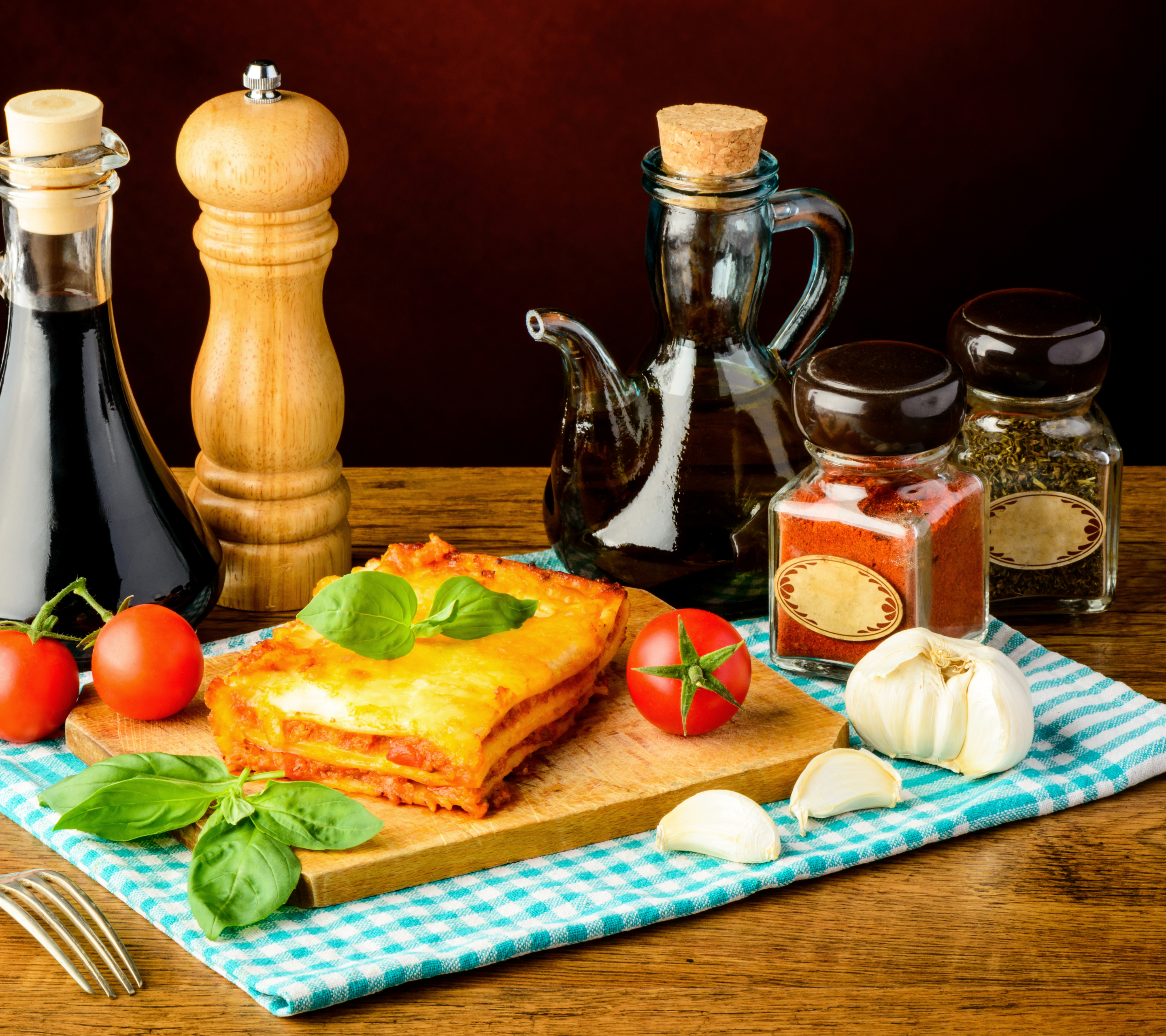 Free download wallpaper Food, Still Life, Meal, Oil, Lasagna on your PC desktop