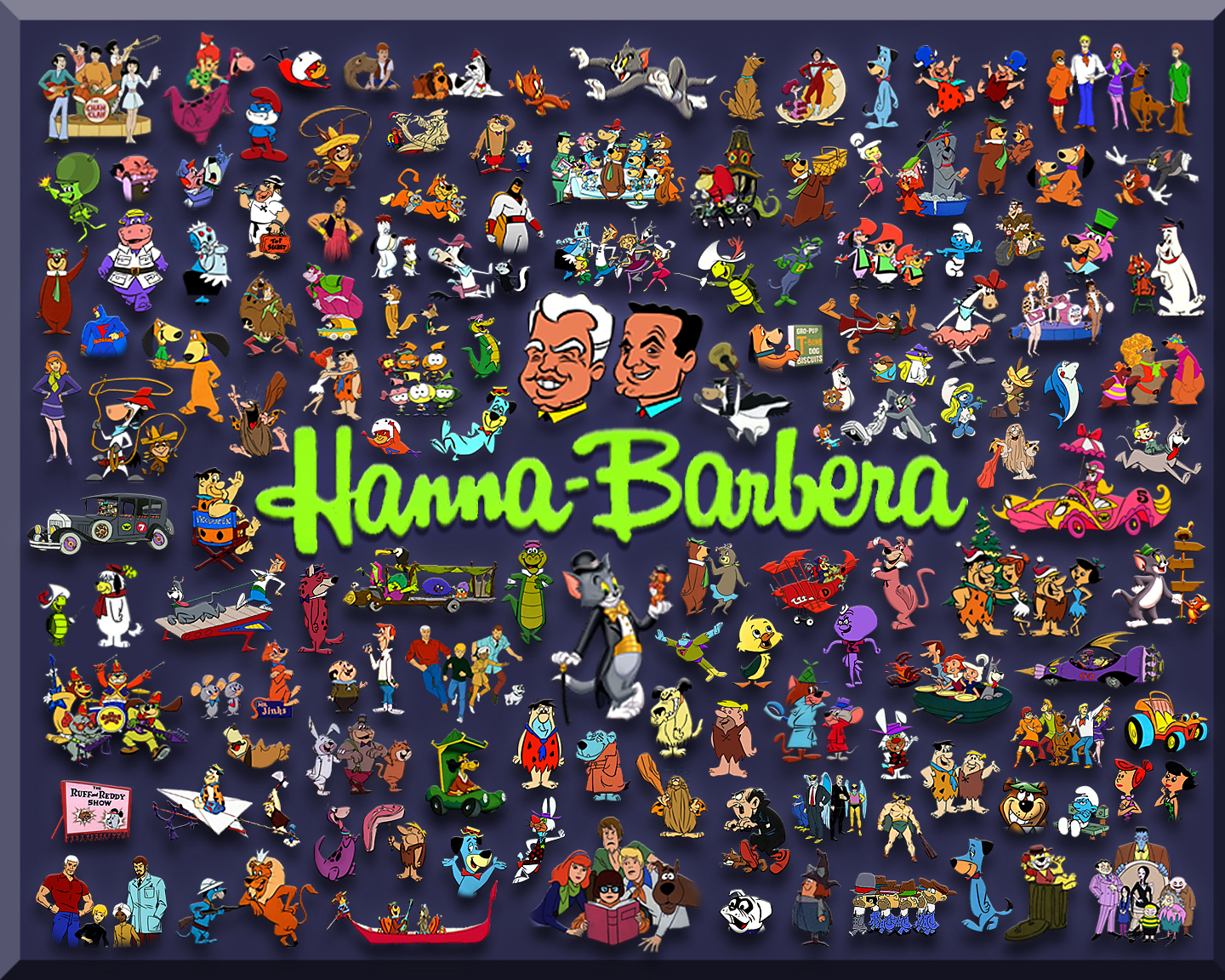 Популярные заставки и фоны Ханна Барбера на компьютер