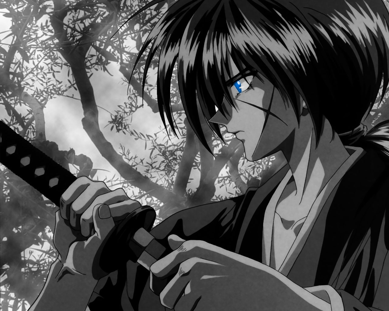 Laden Sie Rurôni Kenshin Meiji Kenkaku Romantan HD-Desktop-Hintergründe herunter
