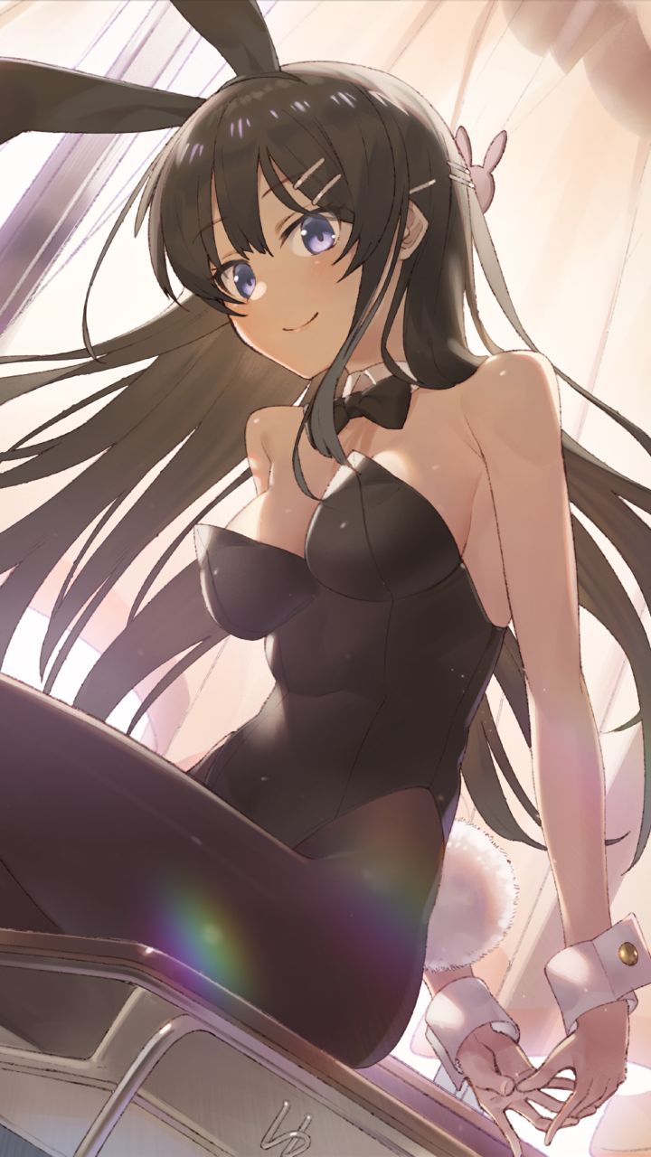 Baixar papel de parede para celular de Anime, Mai Sakurajima, Rascal Does Not Dream Of Bunny Girl Senpai gratuito.