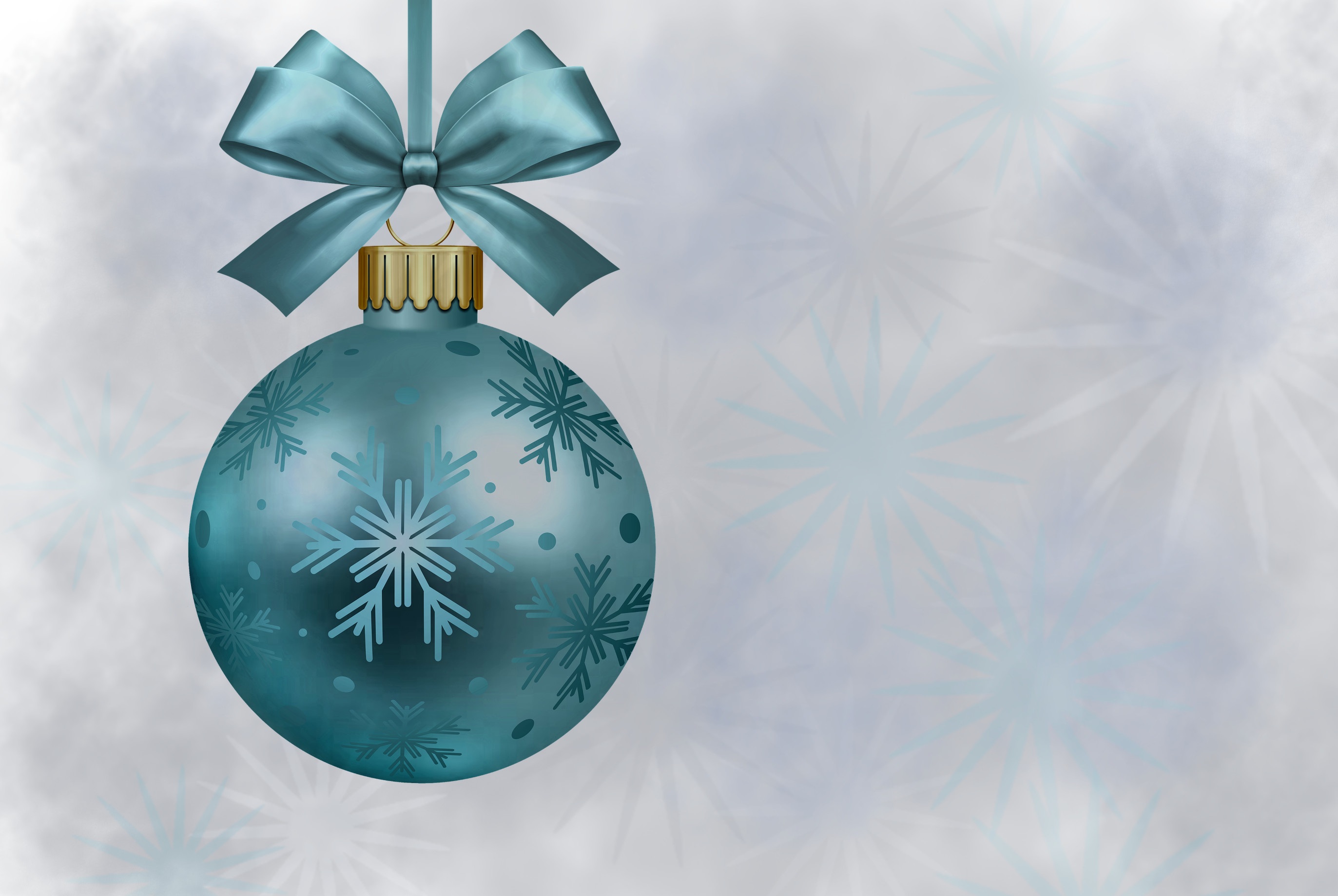 Free download wallpaper Christmas, Holiday, Ribbon, Christmas Ornaments, Bauble on your PC desktop