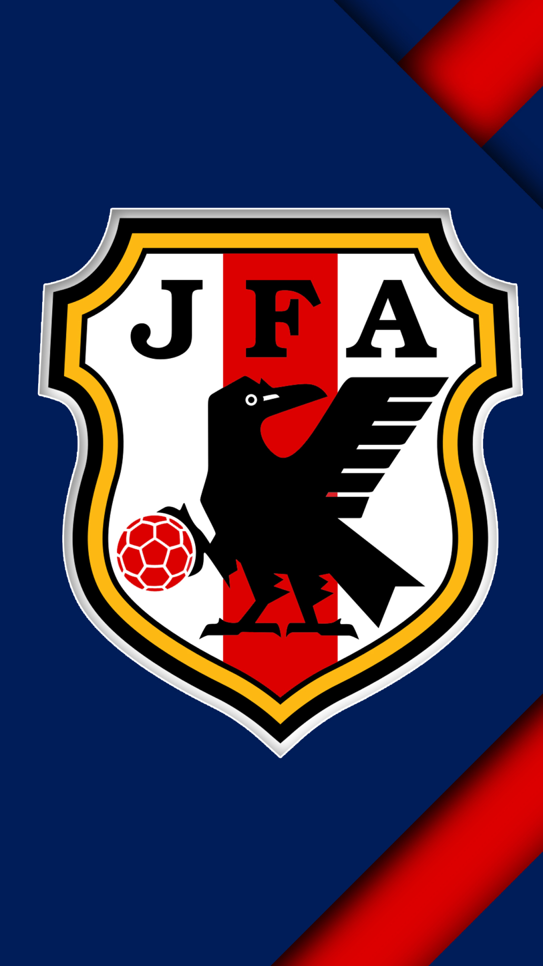 Baixar papel de parede para celular de Esportes, Futebol, Japão, Logotipo, Emblema, Seleção Japonesa De Futebol gratuito.