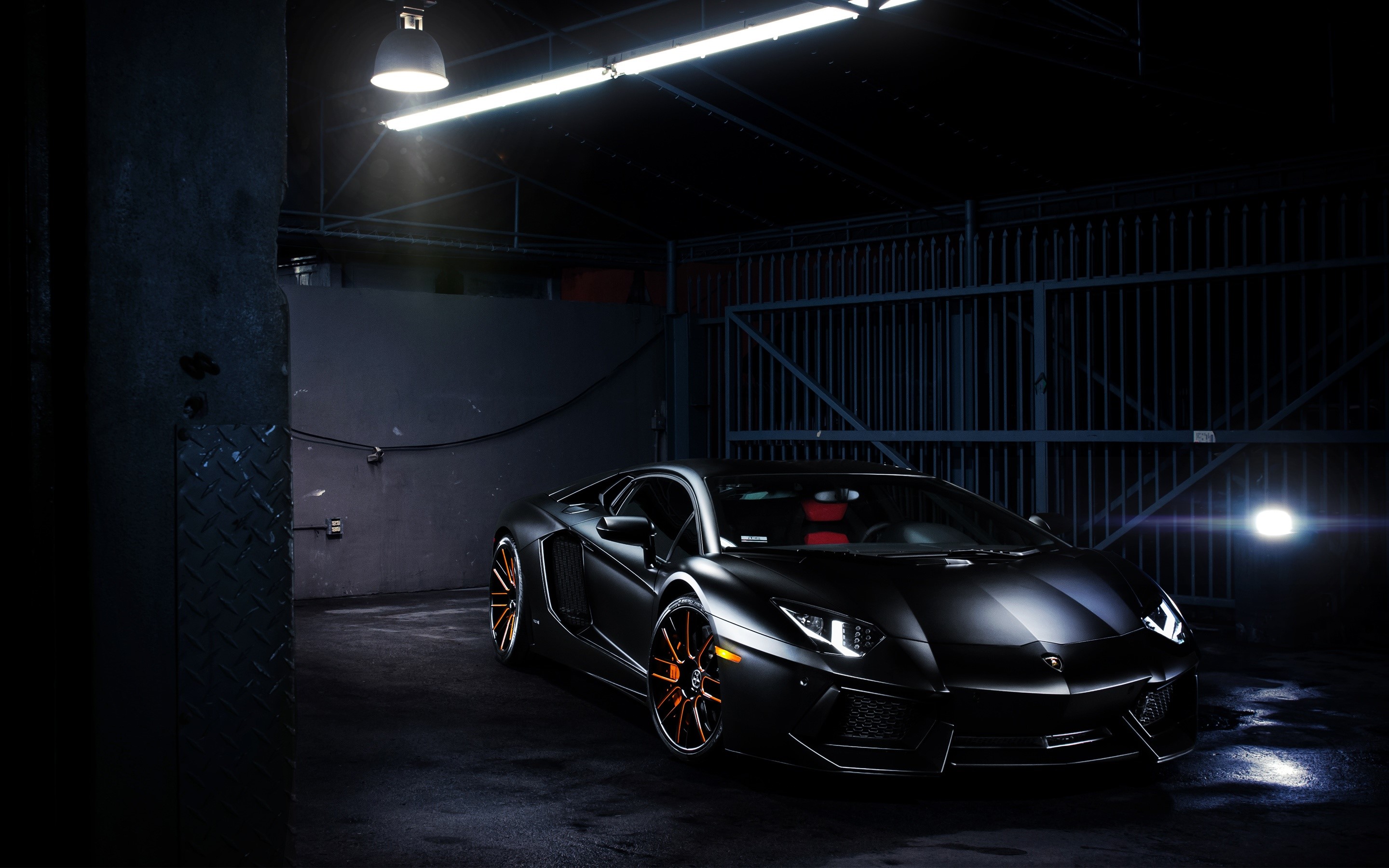 Download mobile wallpaper Lamborghini, Car, Lamborghini Aventador, Vehicles, Black Car for free.