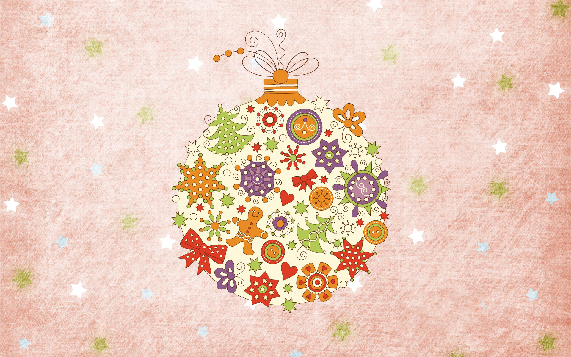 Download mobile wallpaper Abstract, Vector, Christmas, Christmas Ornaments for free.