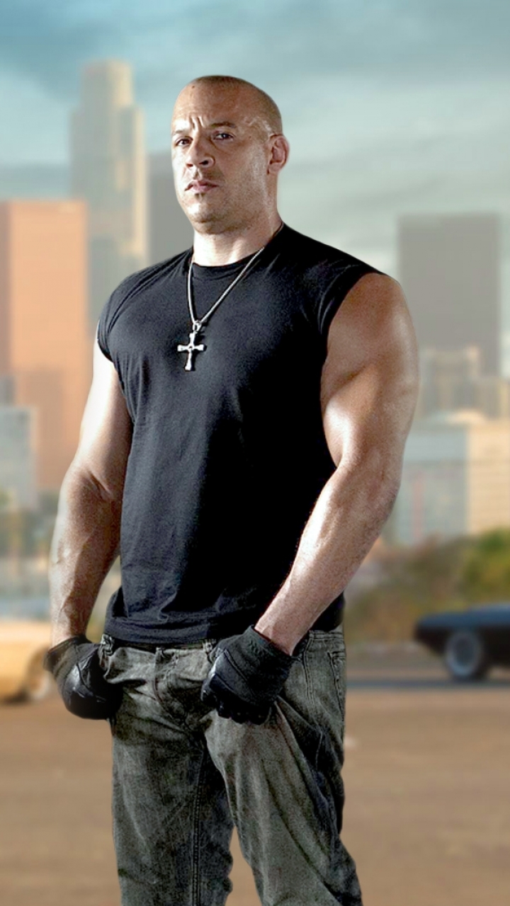 Descarga gratuita de fondo de pantalla para móvil de Vin Diesel, Películas, Toretto Dominic, Fast & Furious: Aún Más Rápido, Rápido Y Furioso, Rápidos Y Furiosos 7.