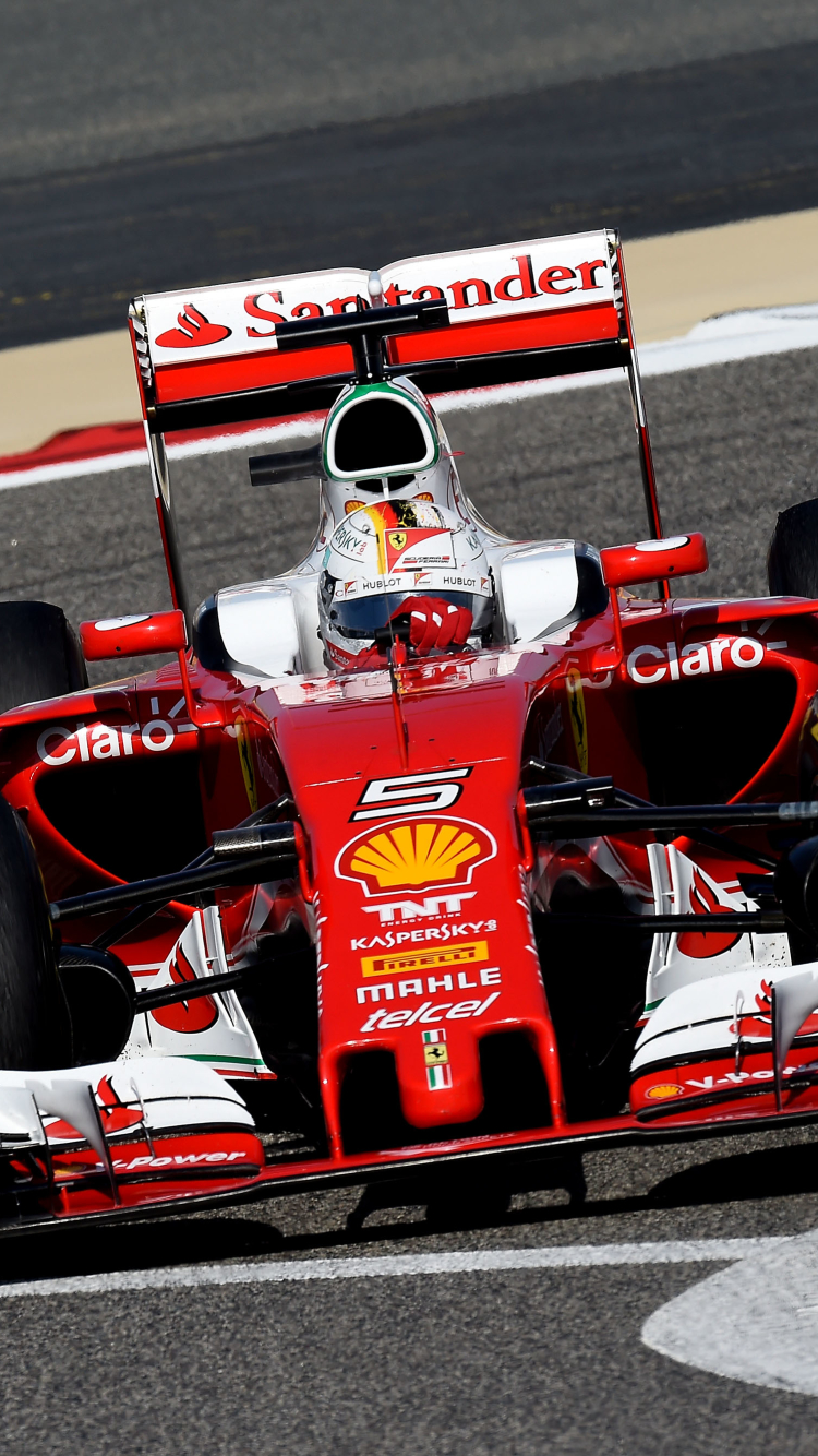 Download mobile wallpaper Ferrari, Formula 1, Race Car, Vehicles, Ferrari Sf16 H for free.