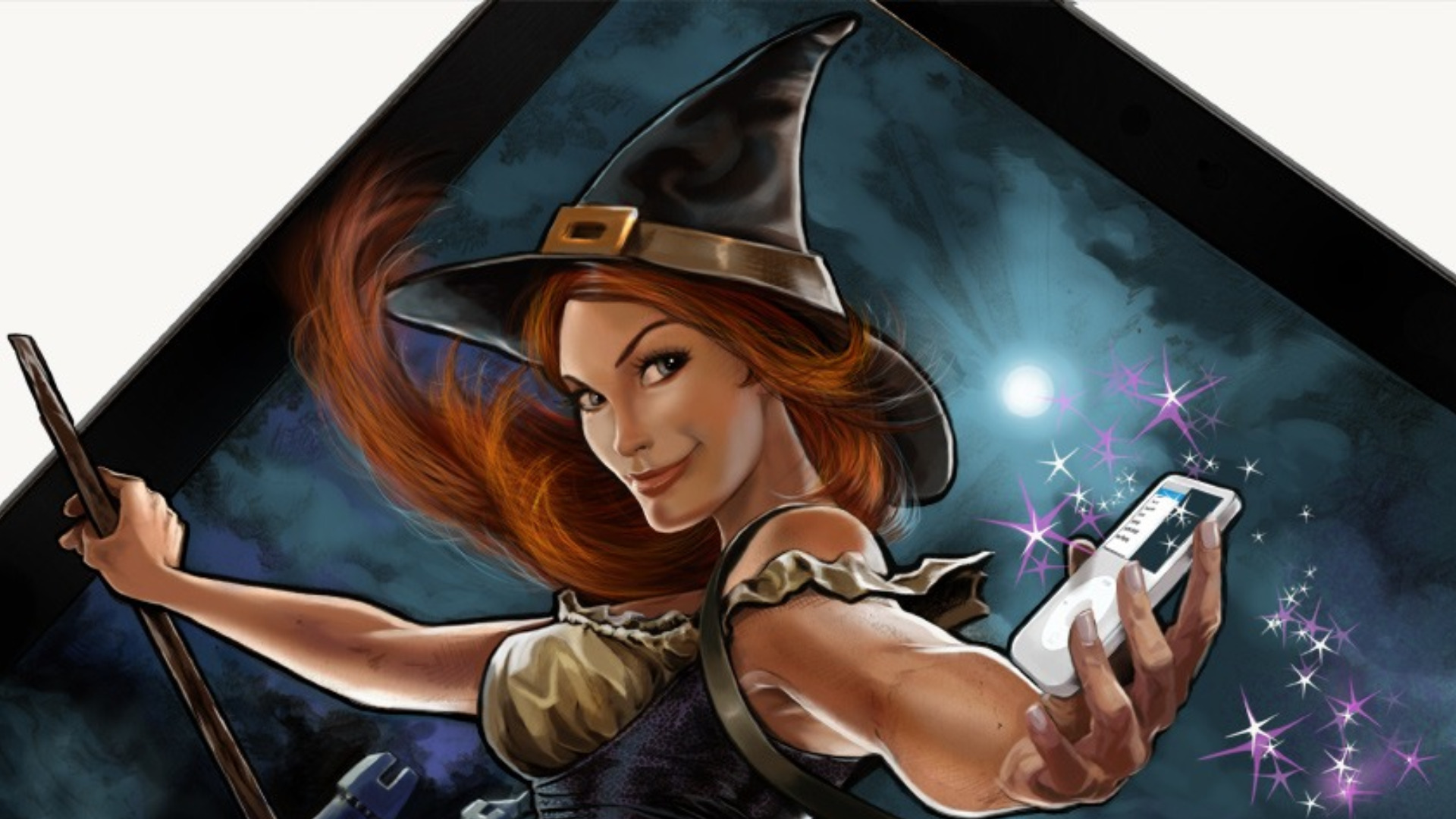 Free download wallpaper Fantasy, Witch on your PC desktop