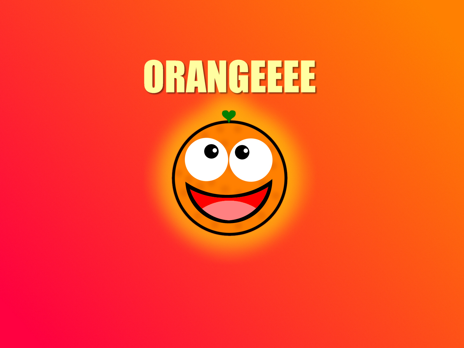 Descarga gratuita de fondo de pantalla para móvil de Fruta, Humor, Sonriente, Color Naranja).