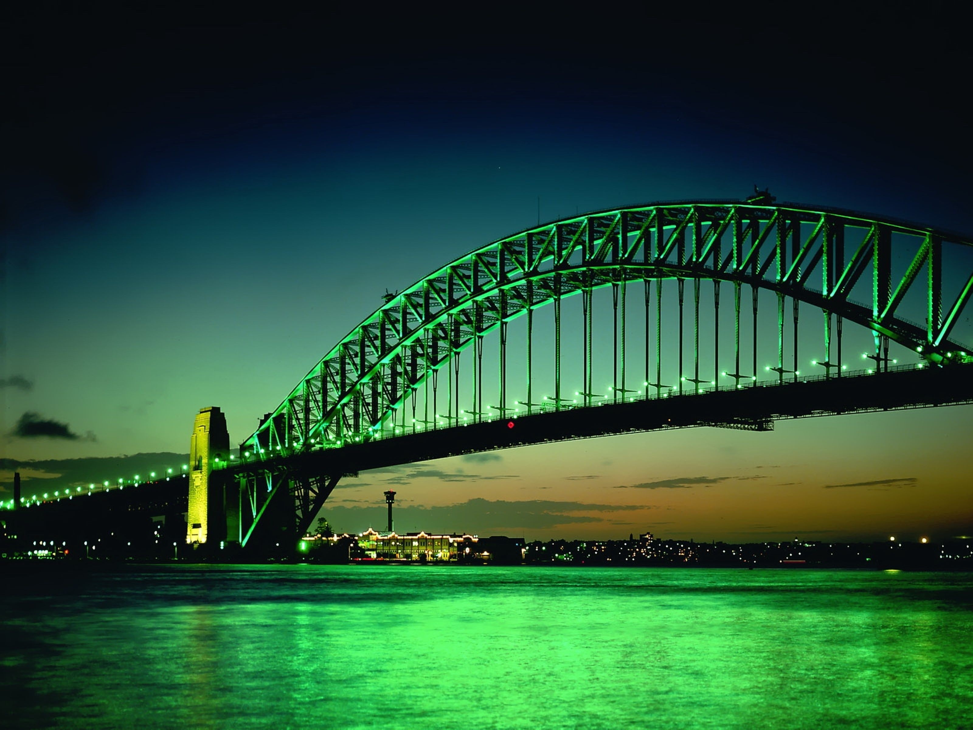 Скачать обои бесплатно Мосты, Сделано Человеком, Сиднейский Мост Харбор Бридж картинка на рабочий стол ПК