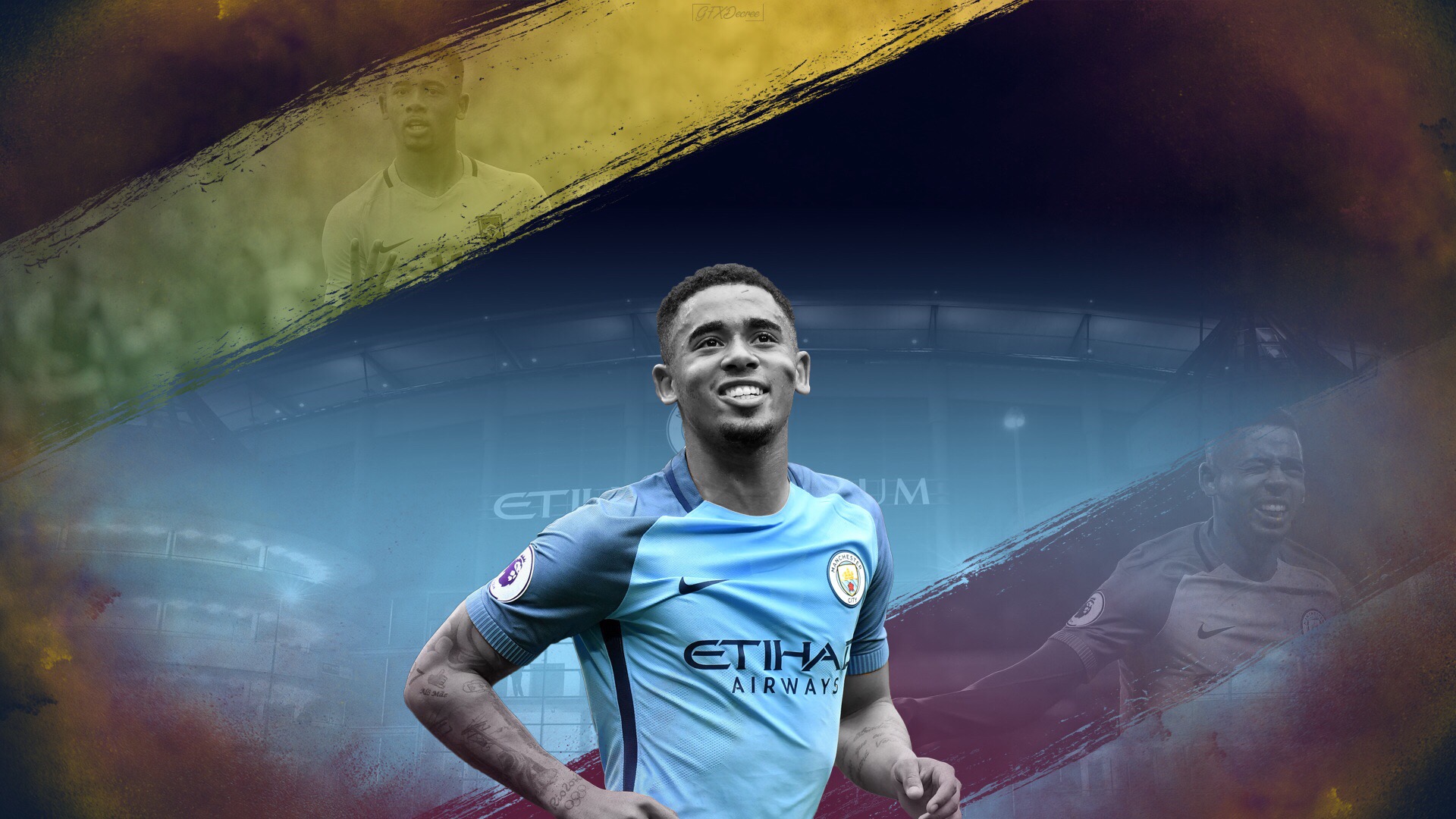 Laden Sie das Sport, Fußball, Manchester City, Gabriel Jesus-Bild kostenlos auf Ihren PC-Desktop herunter