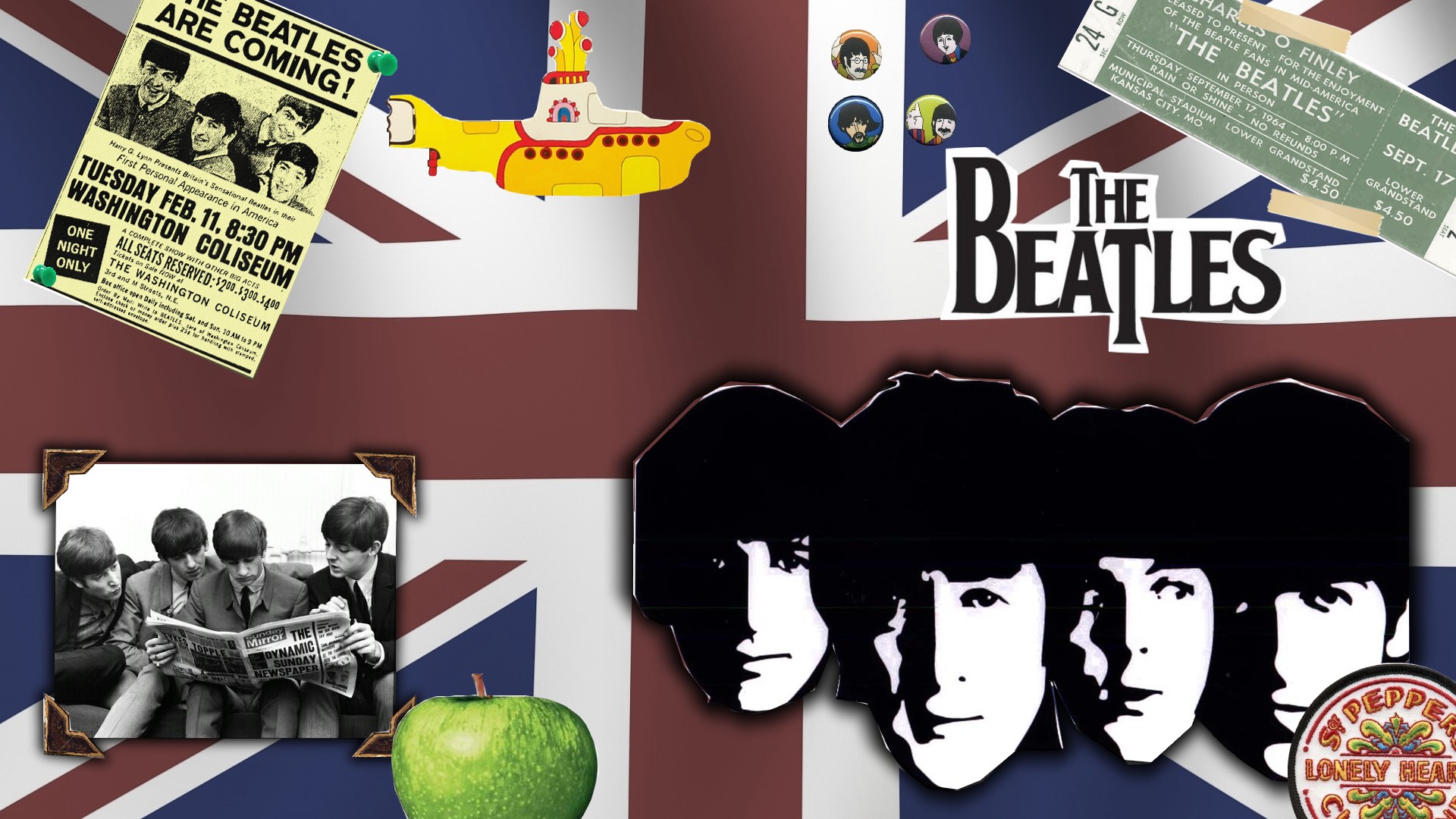 Descarga gratis la imagen Música, Los Beatles en el escritorio de tu PC