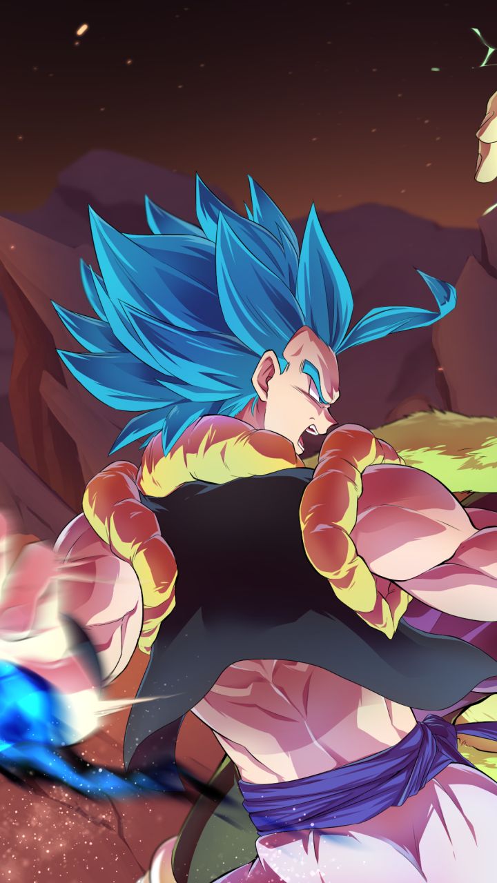 Téléchargez des papiers peints mobile Animé, Gogeta (Dragon Ball), Dragon Ball Super: Broly gratuitement.