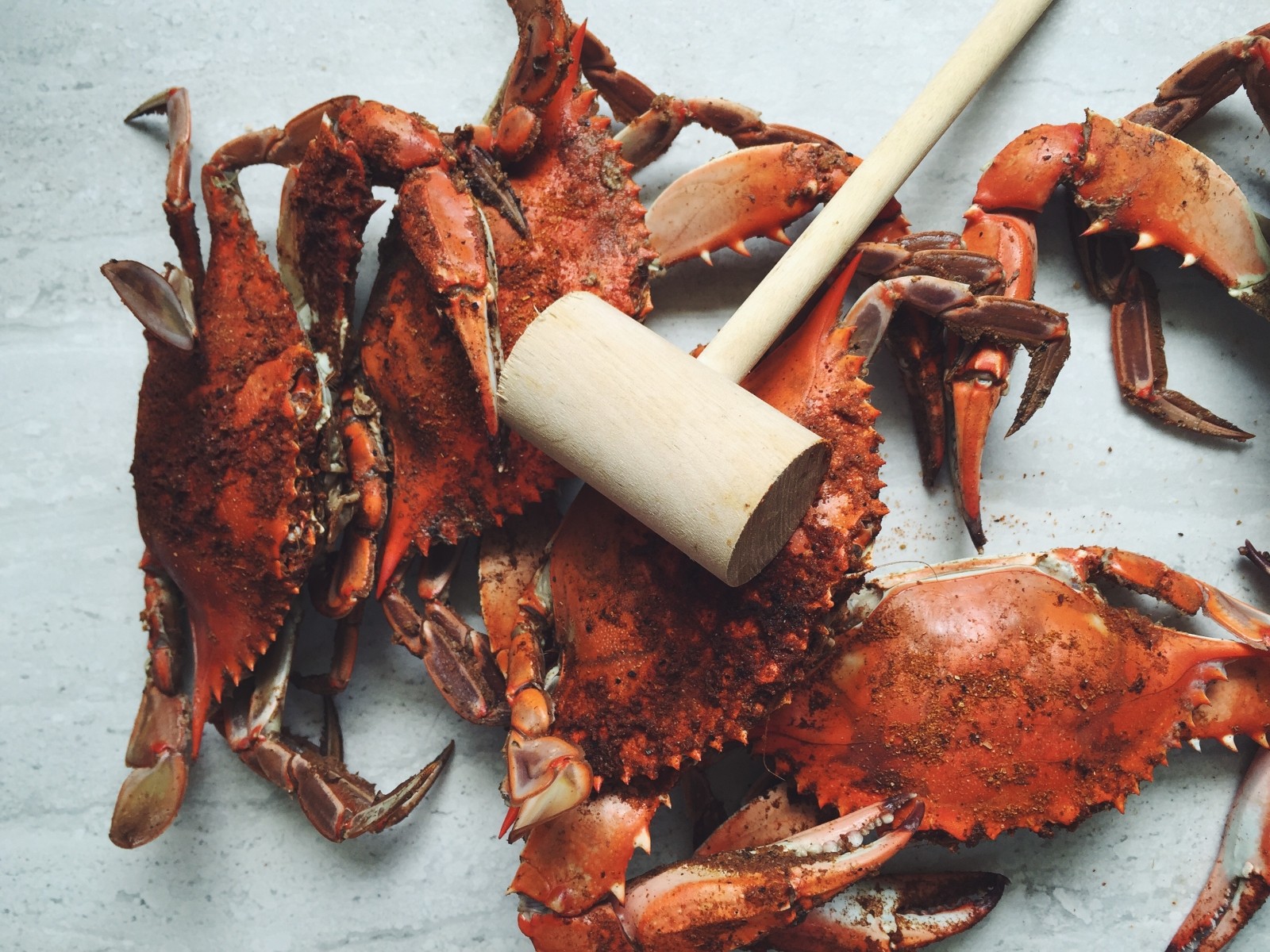 Download mobile wallpaper Food, Crab for free.