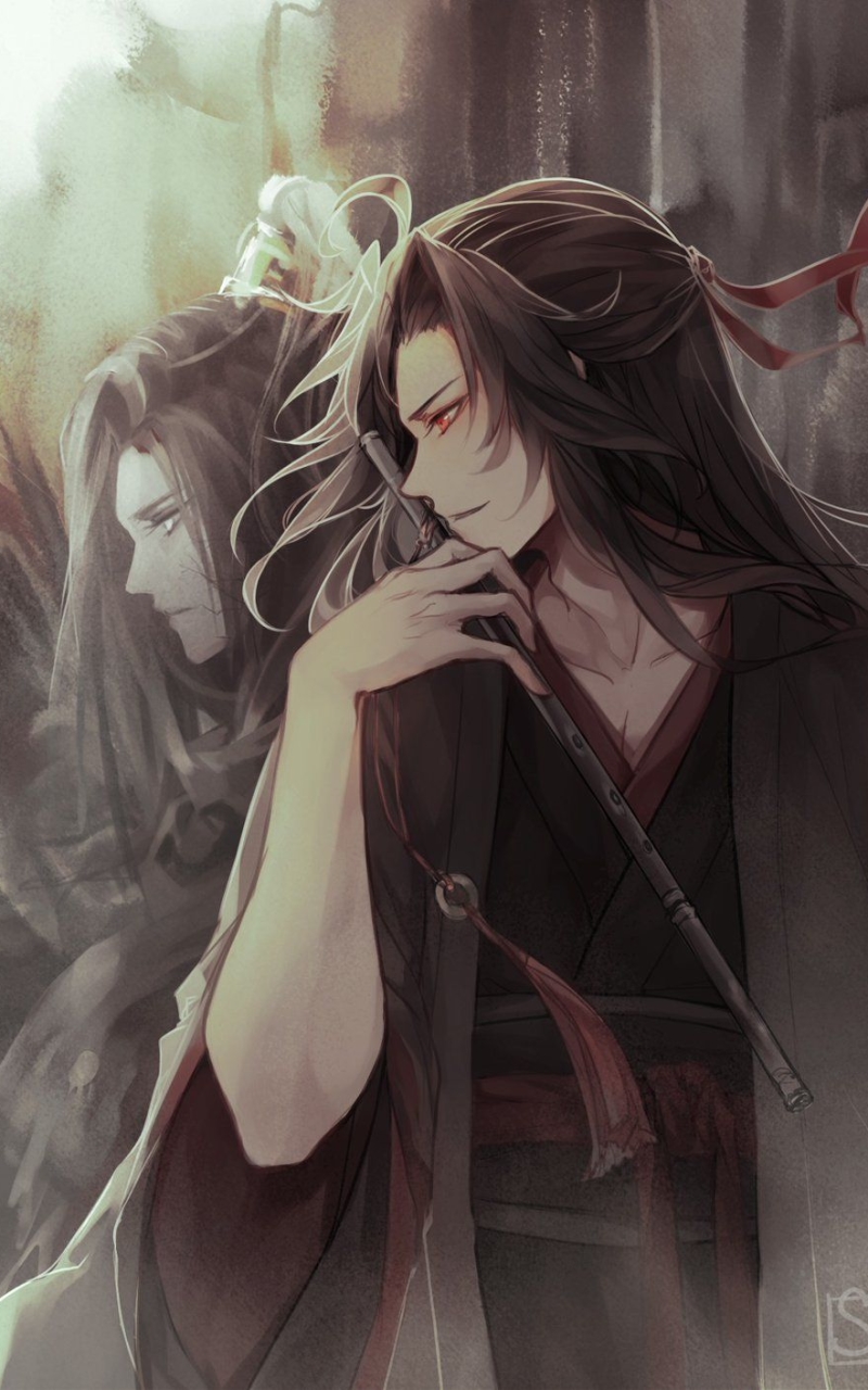 Handy-Wallpaper Animes, Wei Wuxian, Mo Dao Zu Shi kostenlos herunterladen.