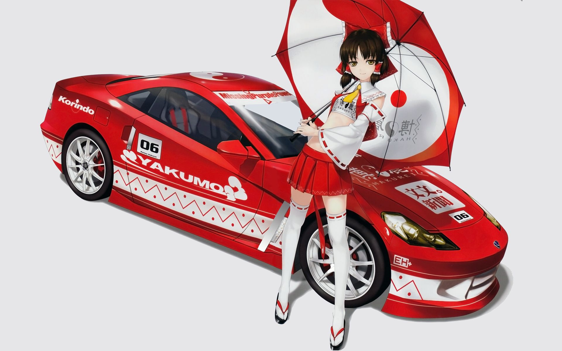 Free download wallpaper Touhou, Reimu Hakurei, Anime on your PC desktop