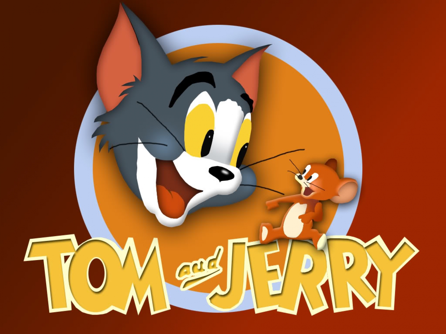 Популярные заставки и фоны Том И Джерри на компьютер