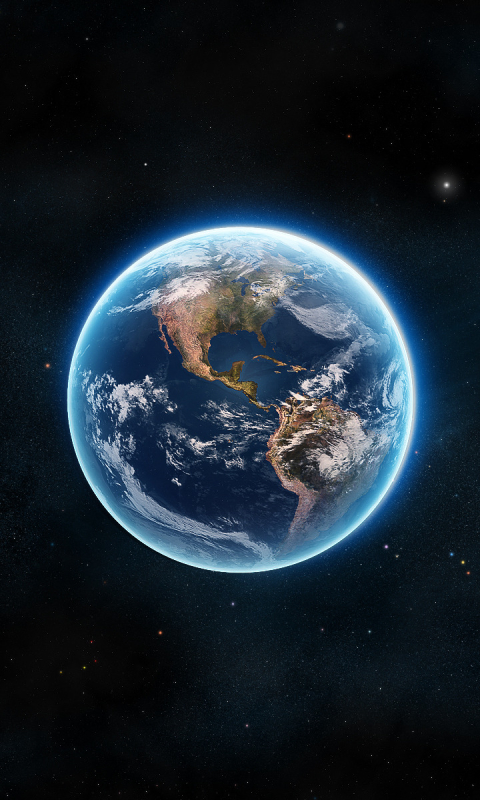 Descarga gratuita de fondo de pantalla para móvil de Tierra/naturaleza, Desde El Espacio.