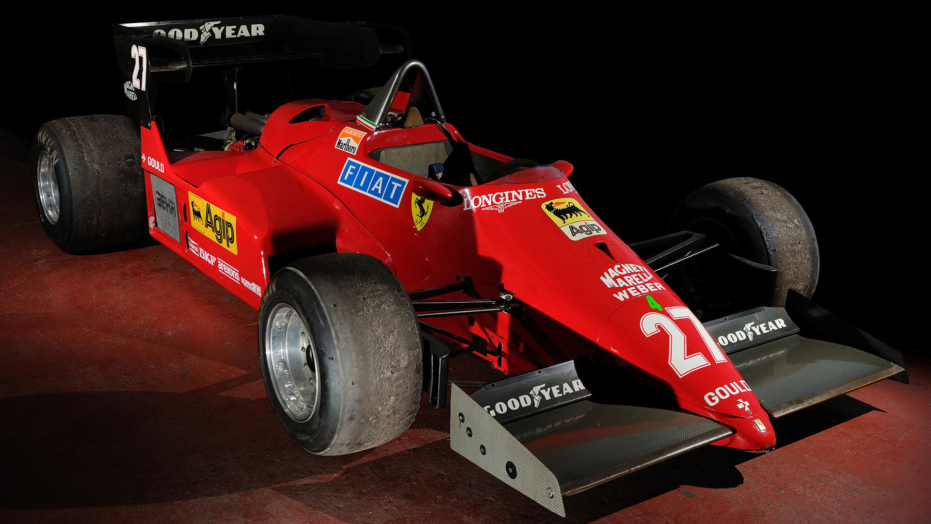 Популярні заставки і фони Ferrari 126 C4 на комп'ютер