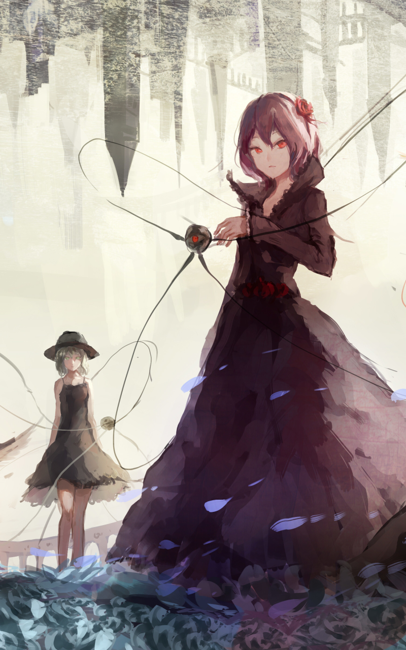 Descarga gratuita de fondo de pantalla para móvil de Animado, Touhou, Satori Komeiji.