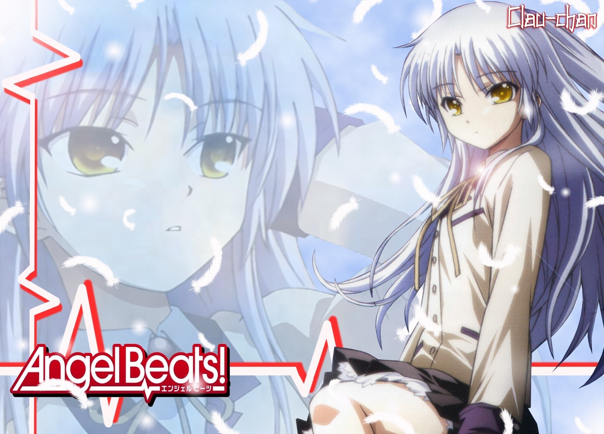 Laden Sie das Animes, Angel Beats!, Kanade Tachibana-Bild kostenlos auf Ihren PC-Desktop herunter