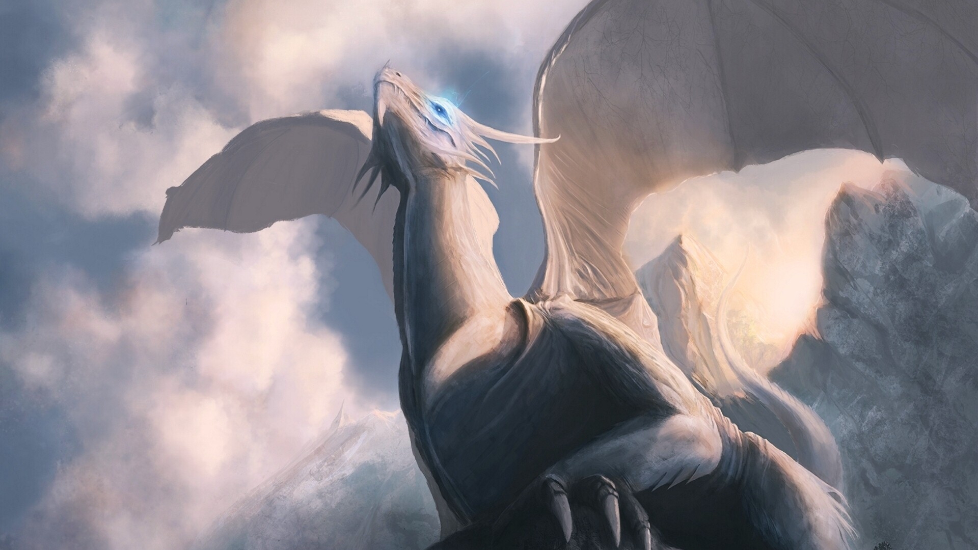 Free download wallpaper Fantasy, Dragon on your PC desktop