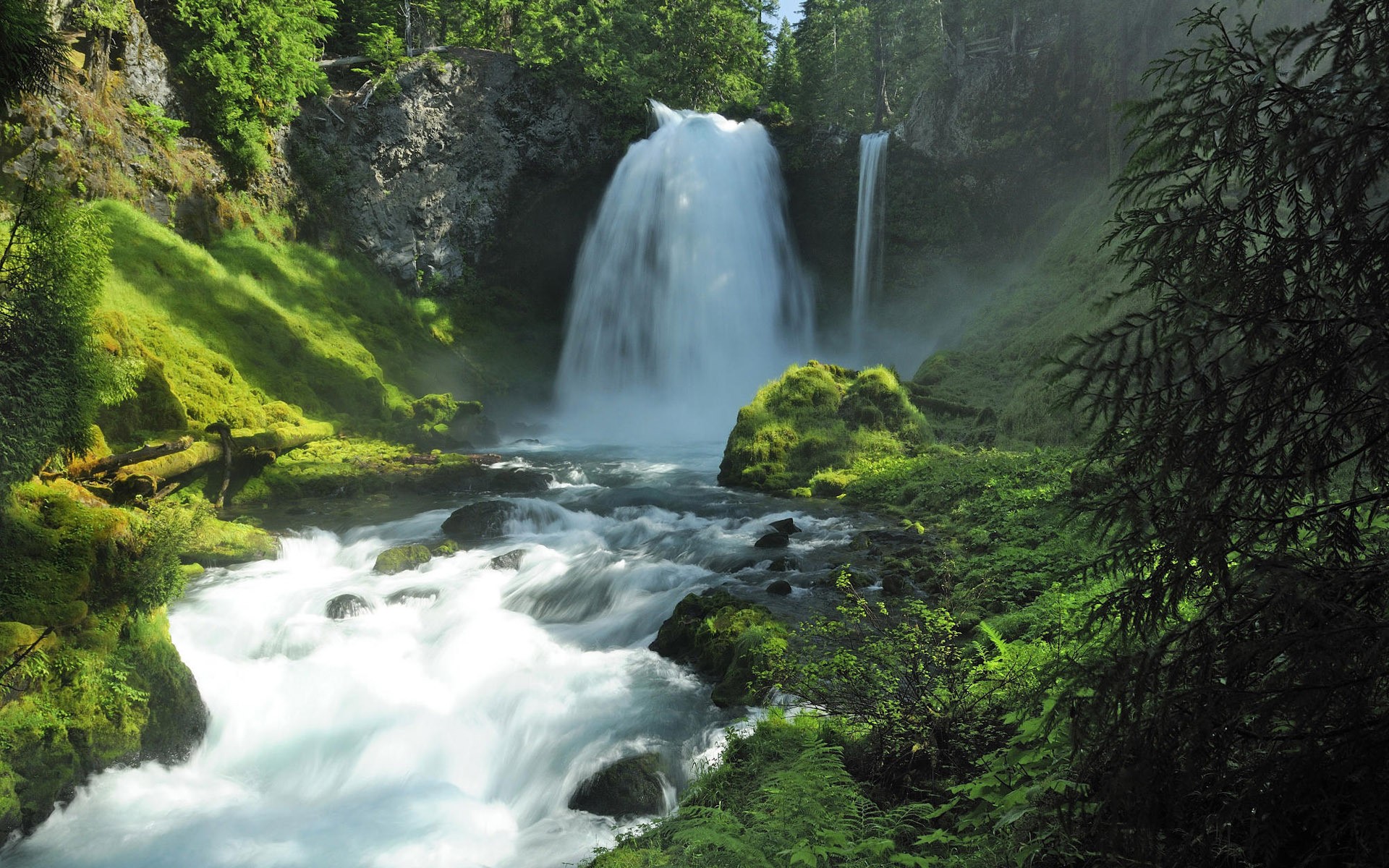 Descarga gratuita de fondo de pantalla para móvil de Naturaleza, Cascada, Tierra/naturaleza.