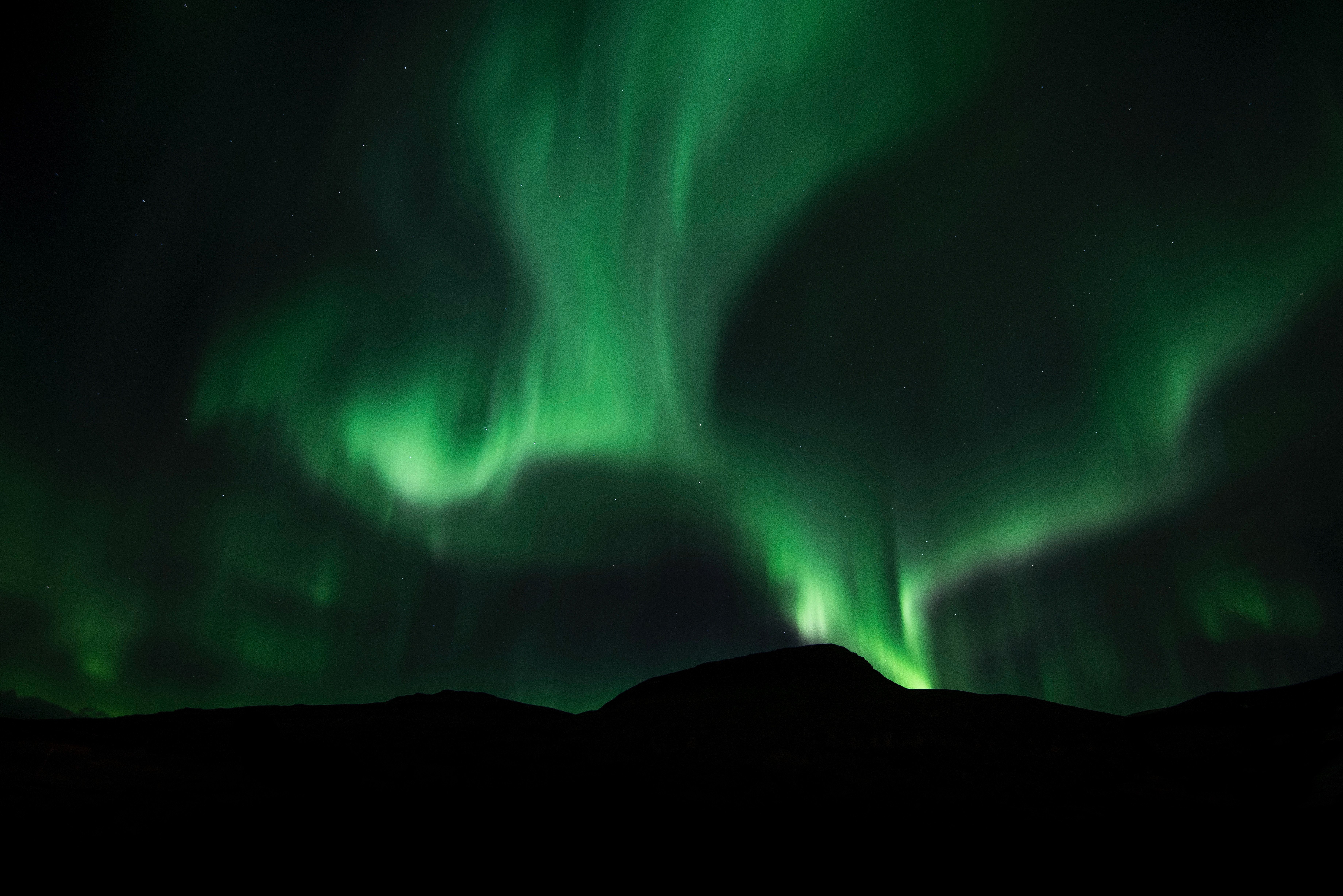 Descarga gratuita de fondo de pantalla para móvil de Noche, Luz, Aurora Boreal, Tierra/naturaleza.