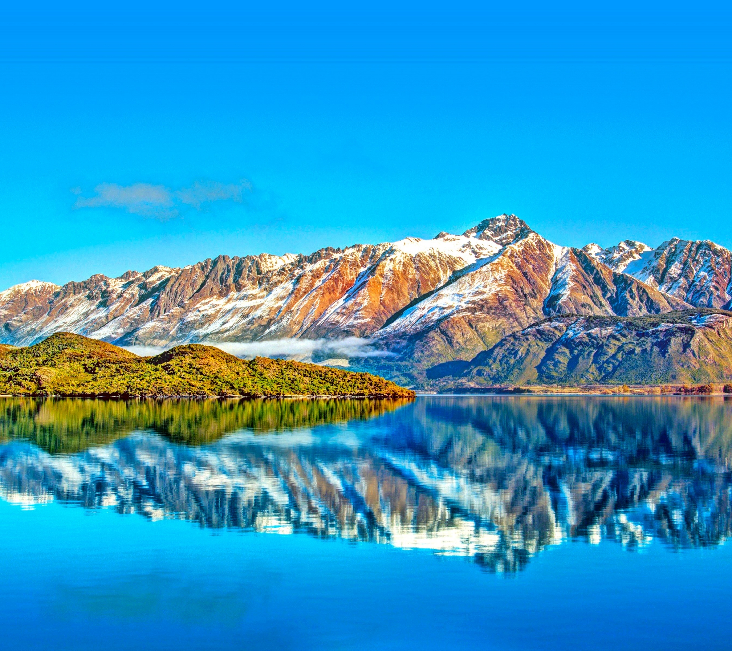 1089676 télécharger le fond d'écran terre/nature, lac wānaka, réflexion, réflection, scénique, montagne, lac, des lacs - économiseurs d'écran et images gratuitement
