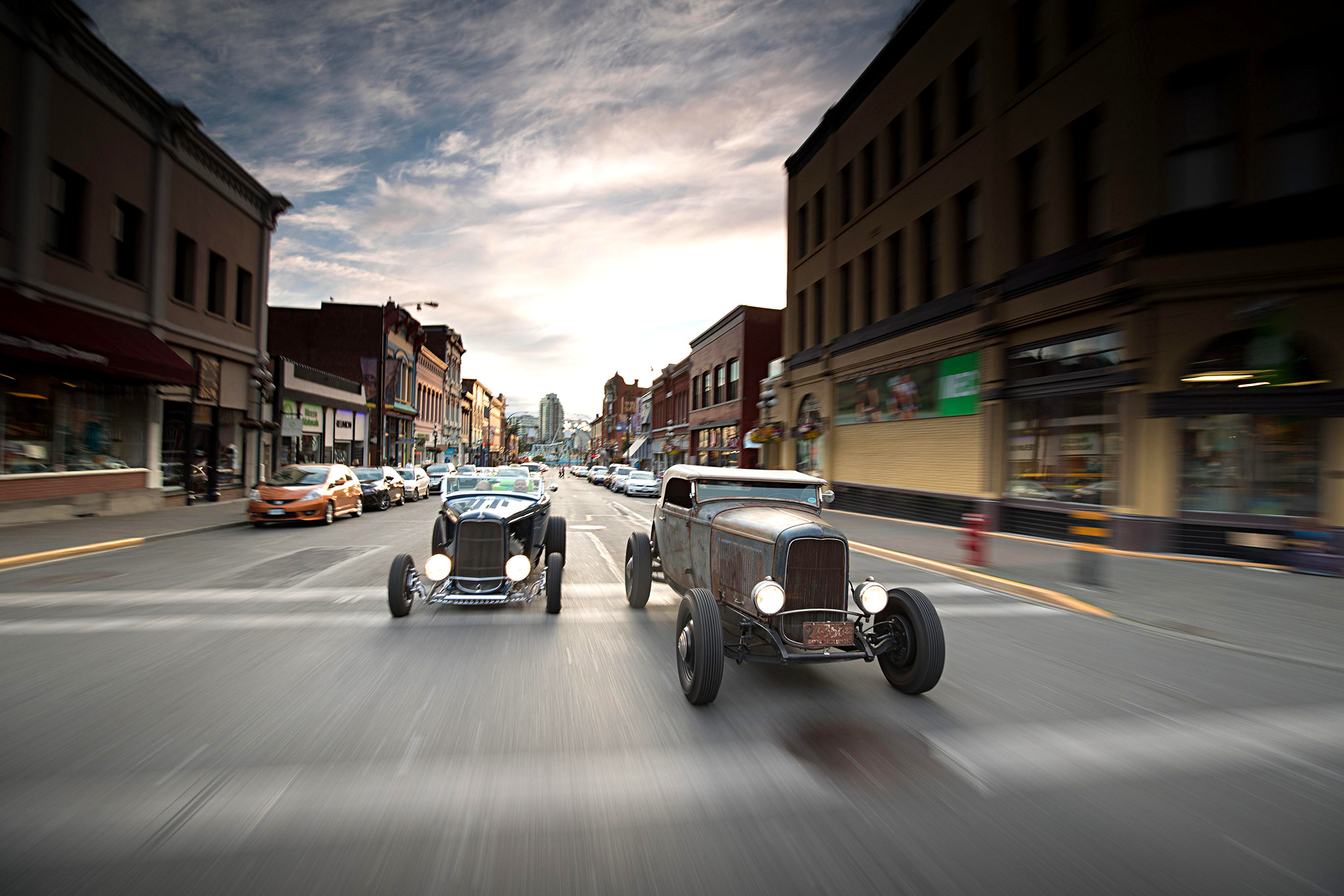 Download mobile wallpaper Ford, Vehicles, Hot Rod, Ford Deuce Roadster for free.