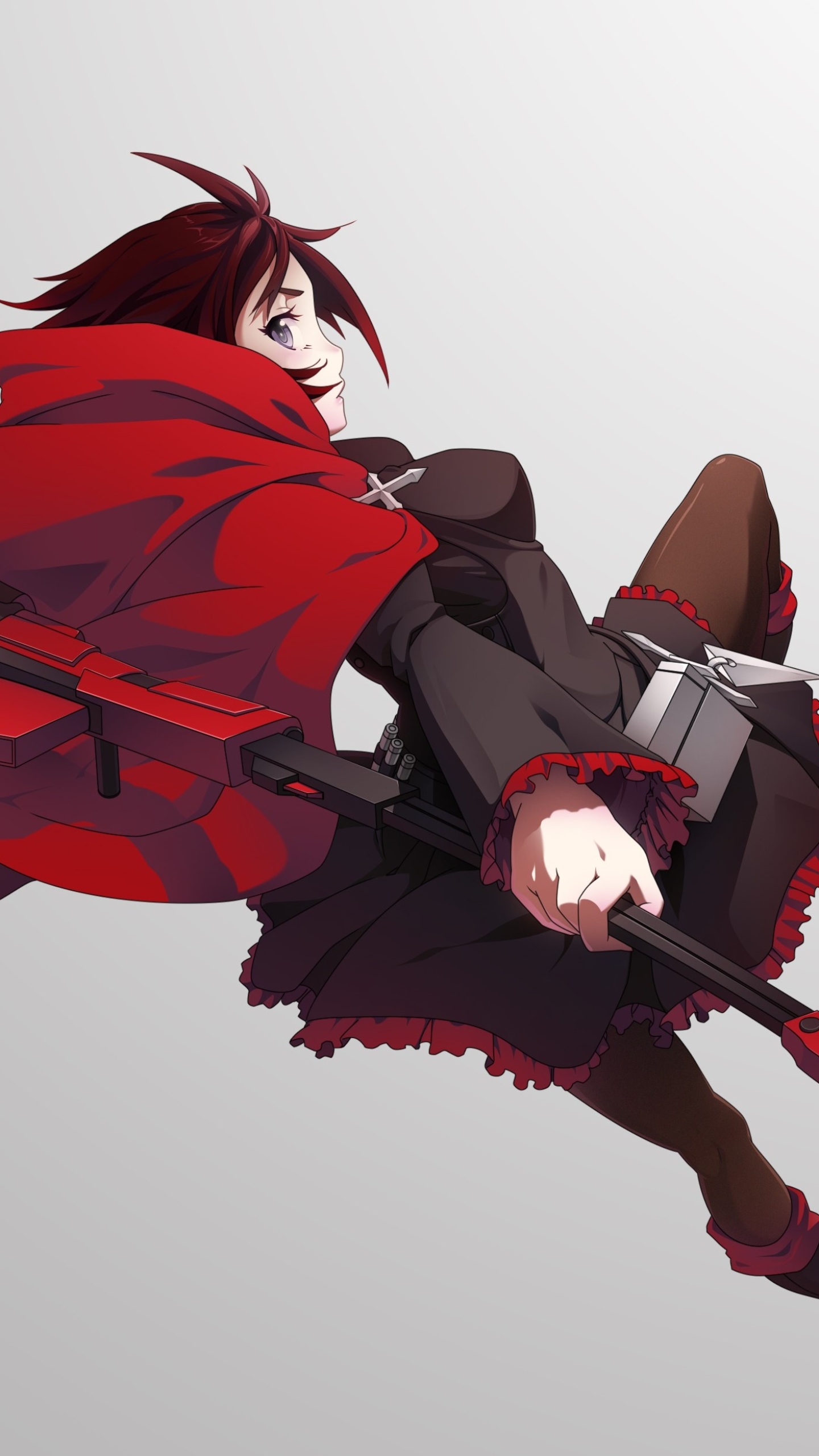 Download mobile wallpaper Anime, Cape, Rwby, Ruby Rose (Rwby) for free.