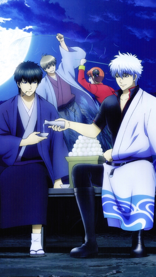 Téléchargez des papiers peints mobile Animé, Gintama gratuitement.