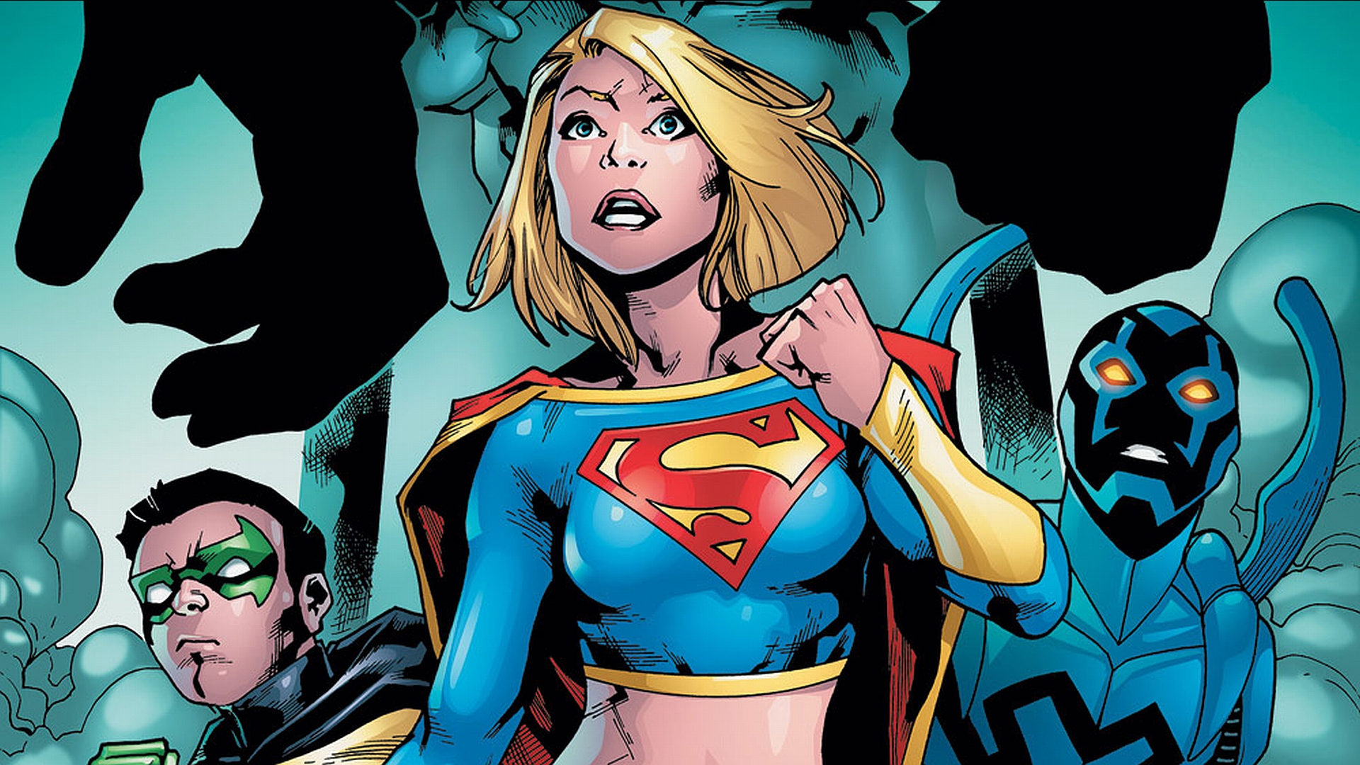 Free download wallpaper Superman, Comics, Supergirl on your PC desktop
