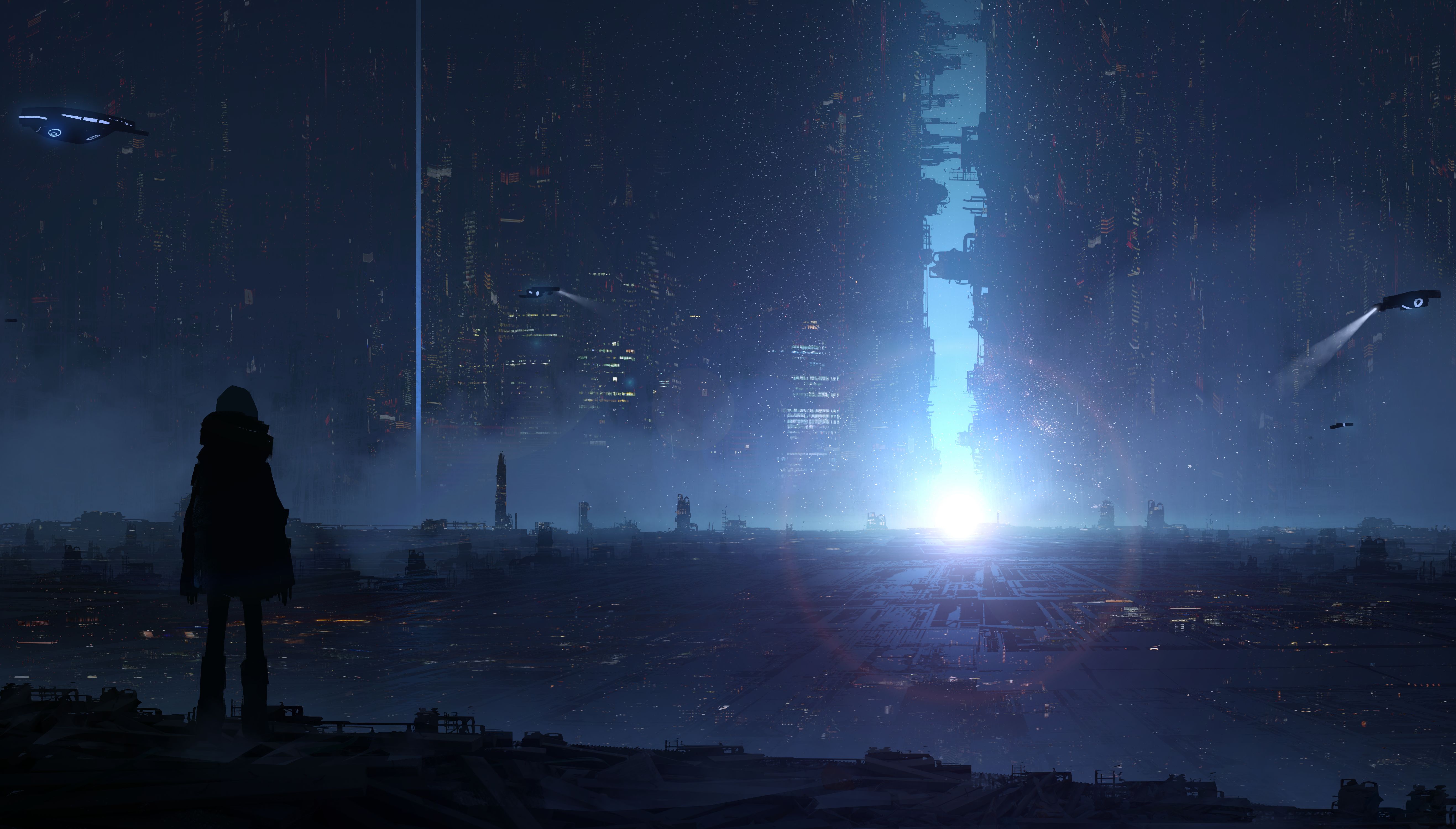 Free download wallpaper Anime, Sci Fi, Futuristic on your PC desktop