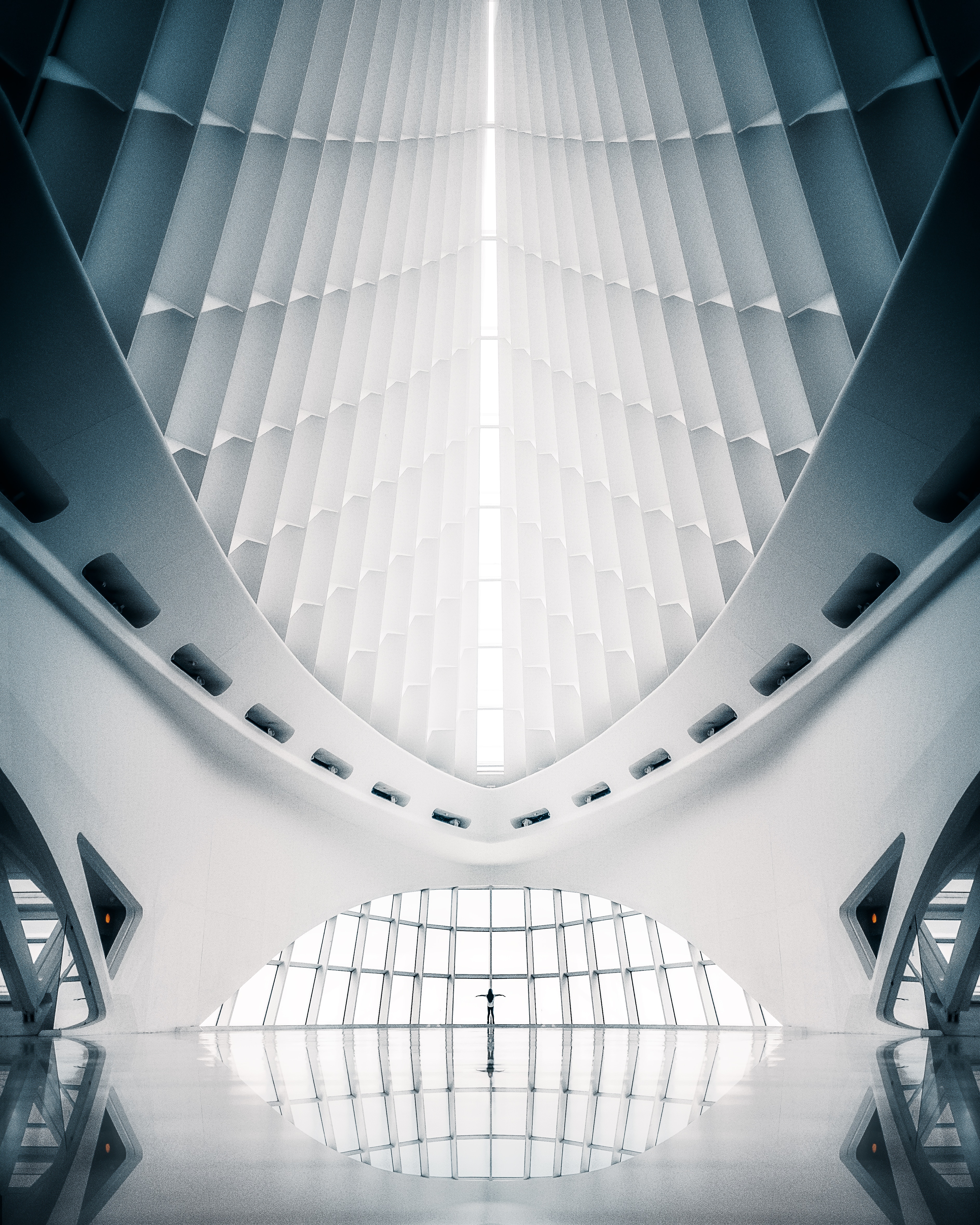 architecture, white, building, miscellanea, miscellaneous, symmetry, modern, up to date Full HD