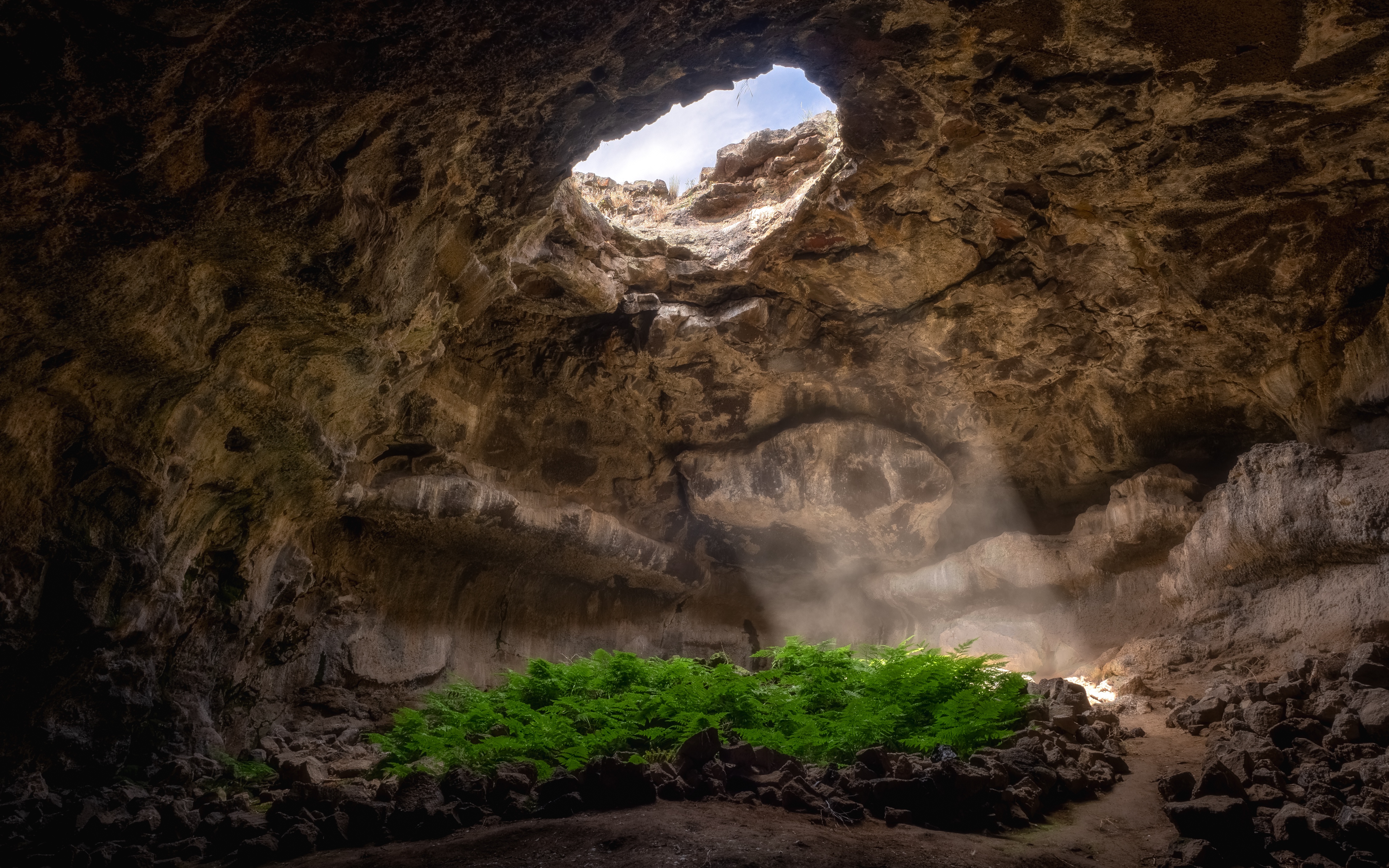 Téléchargez des papiers peints mobile Grotte, Rayon De Soleil, La Nature, Terre/nature, Grottes gratuitement.