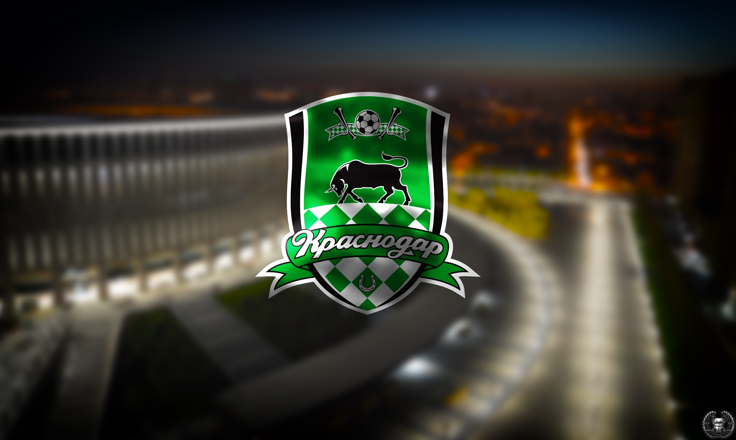Download mobile wallpaper Sports, Logo, Emblem, Soccer, Fc Krasnodar for free.