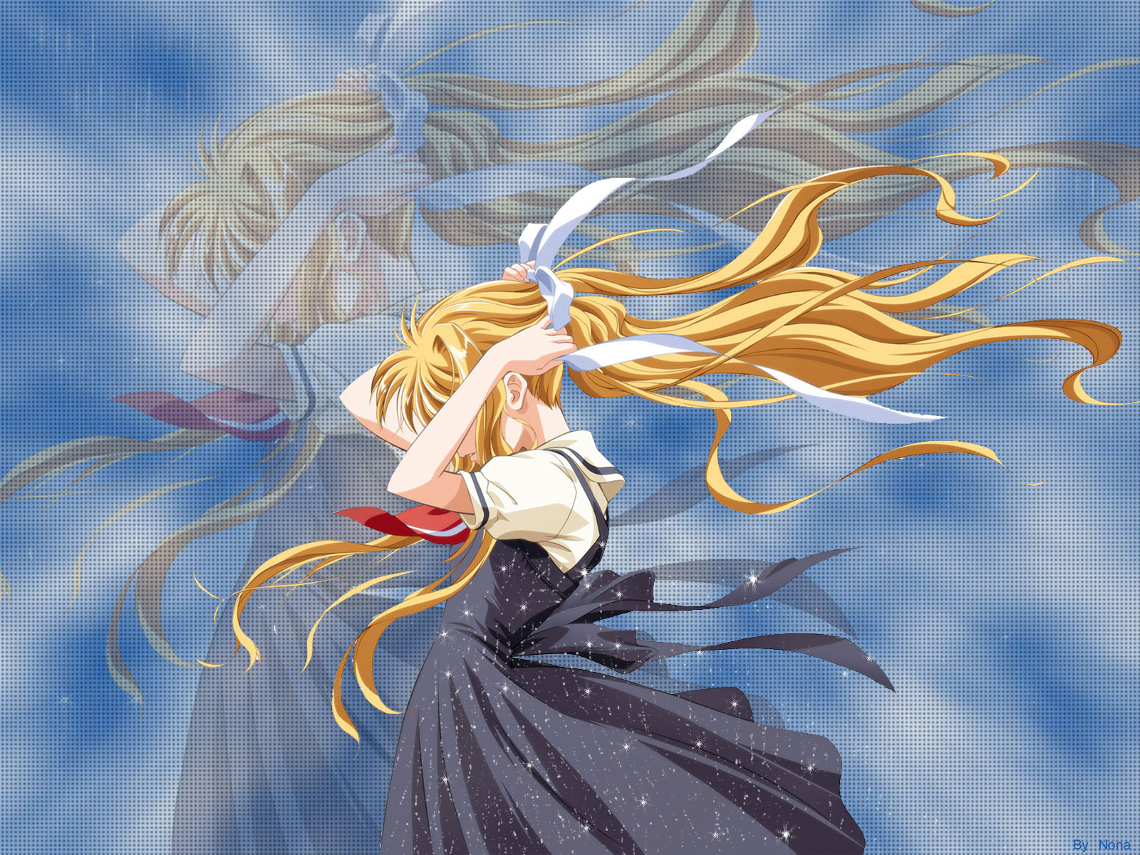 Download mobile wallpaper Anime, Air, Misuzu Kamio for free.