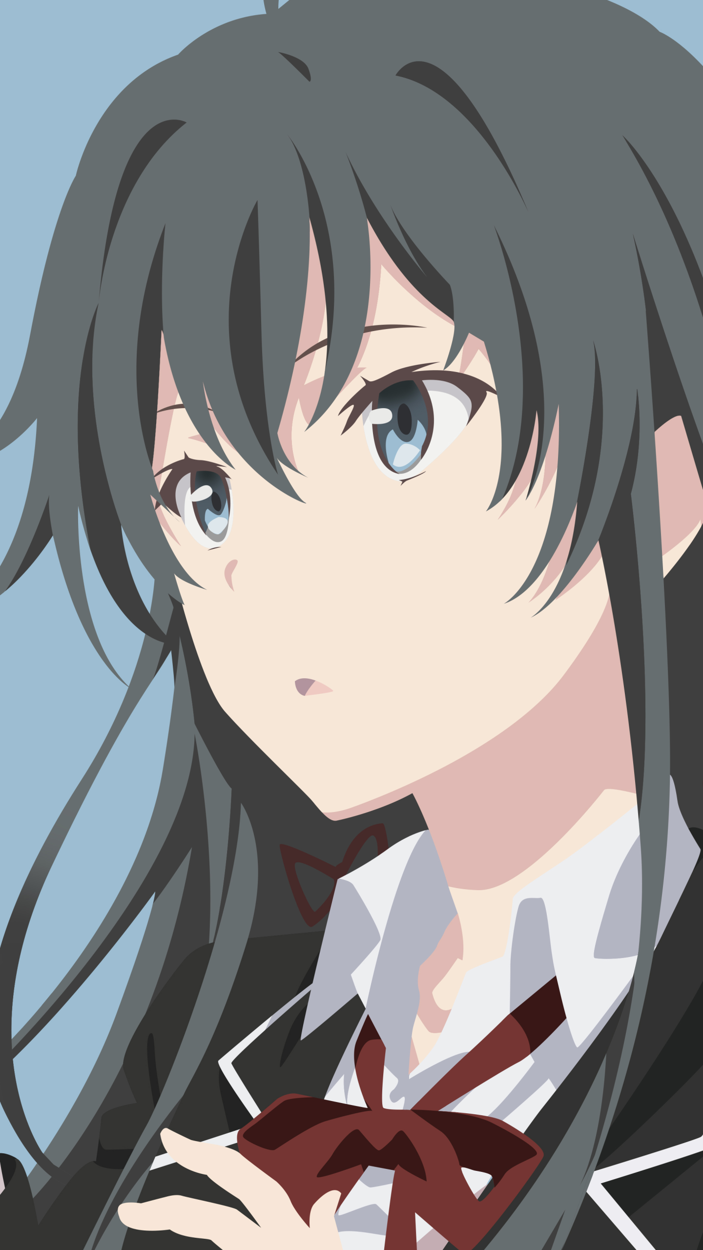 Descarga gratuita de fondo de pantalla para móvil de Animado, Yahari Ore No Seishun Love Come Wa Machigatteiru, Yukino Yukinoshita.