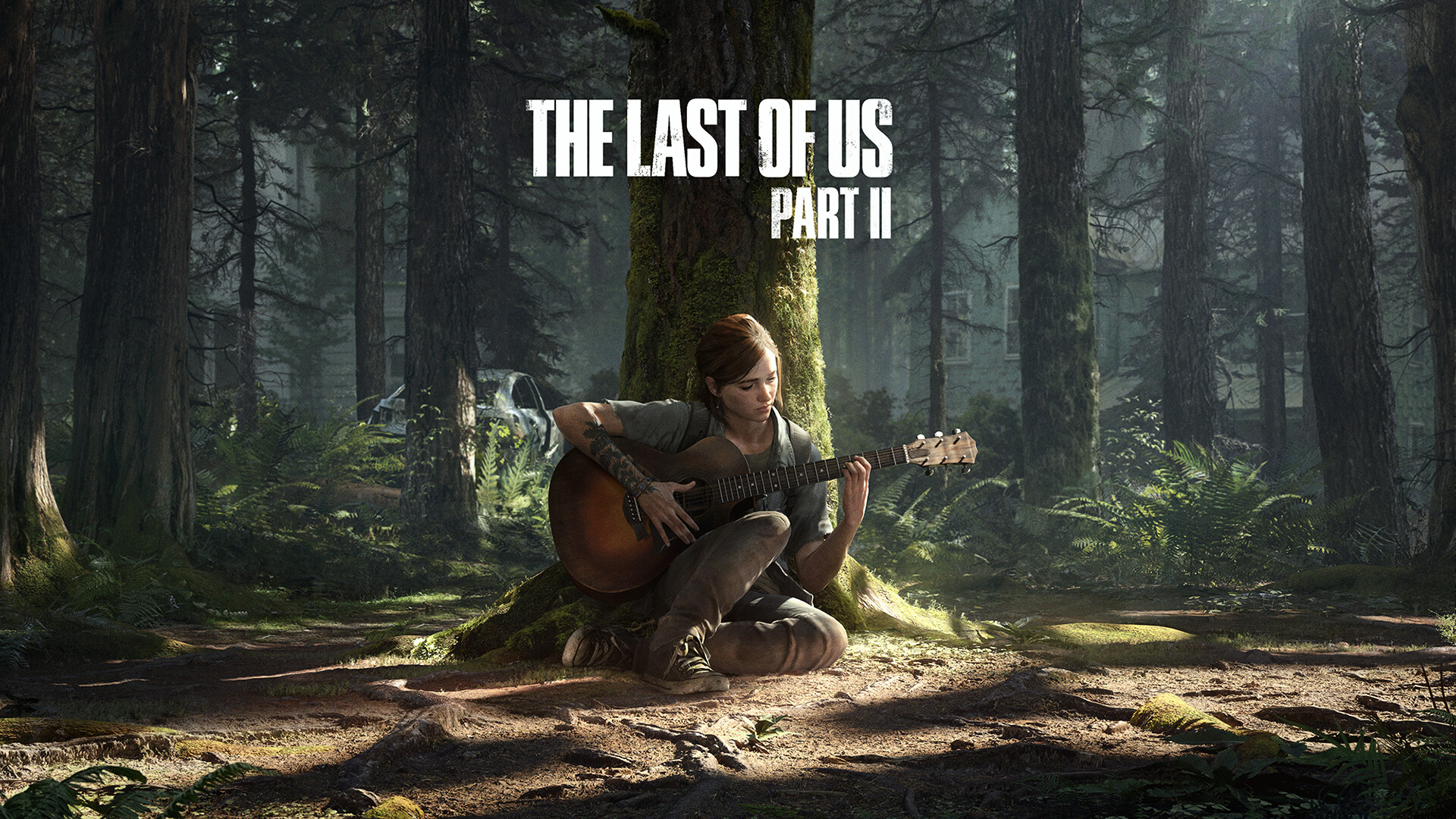 Скачати мобільні шпалери Гітара, Відеогра, Еллі (The Last Of Us), Одні З Нас Частина Ii безкоштовно.