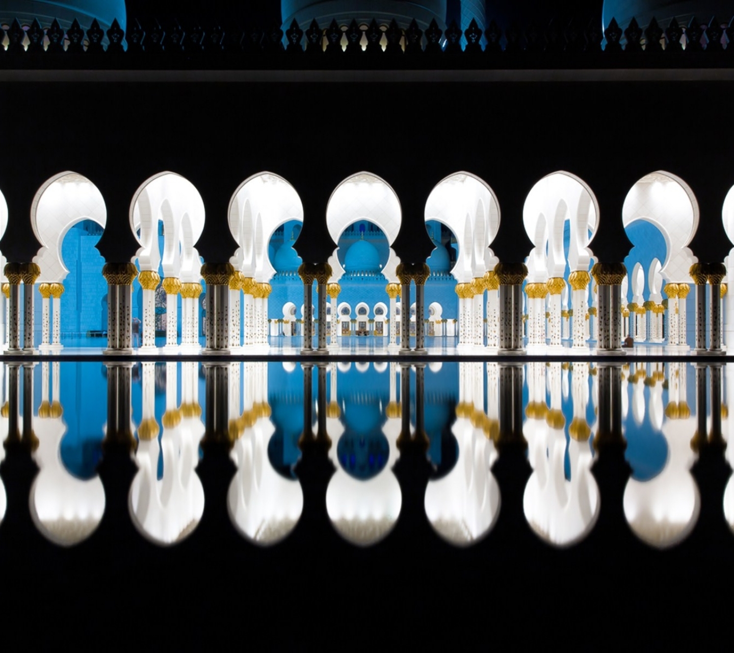Handy-Wallpaper Gebäude, Vereinigte Arabische Emirate, Abu Dhabi, Moschee, Scheich Zayid Moschee, Religiös, Moscheen kostenlos herunterladen.