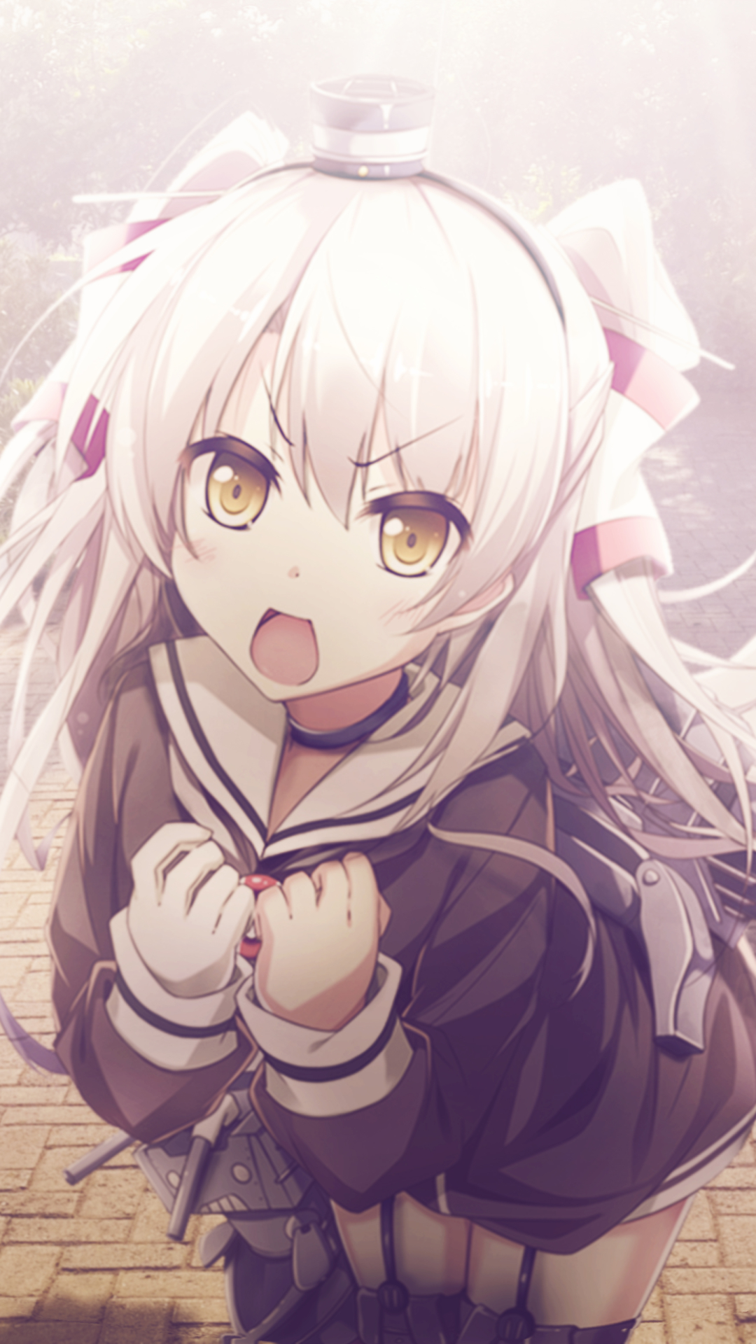 Descarga gratuita de fondo de pantalla para móvil de Animado, Colección Kantai, Amatsukaze (Kancolle).