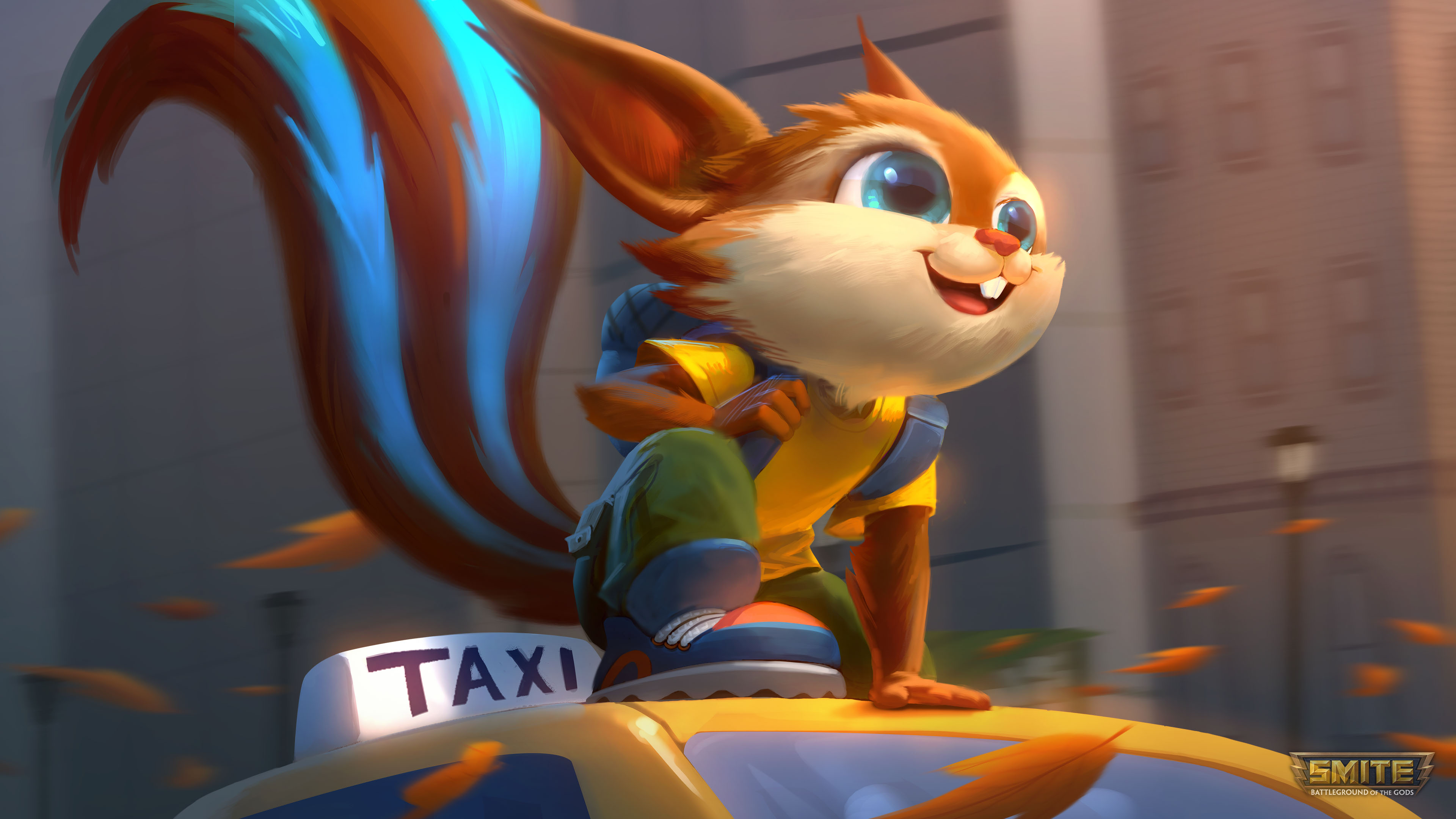 smite, video game, ratatoskr (smite)