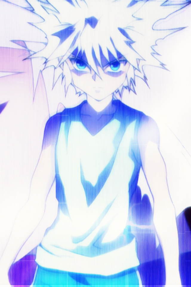 Handy-Wallpaper Animes, Hunter X Hunter, Killua Zoldyck kostenlos herunterladen.