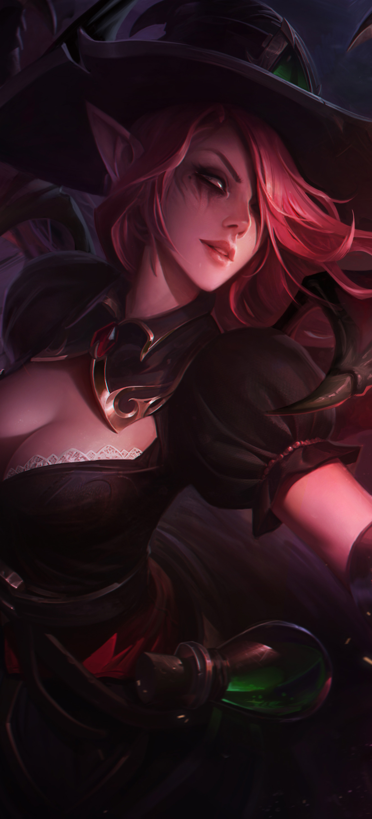 Download mobile wallpaper League Of Legends, Video Game, Morgana (League Of Legends) for free.