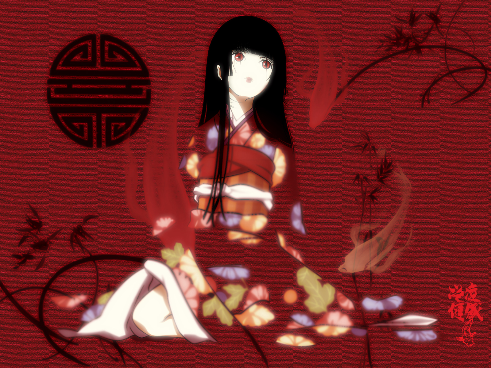 Free download wallpaper Anime, Jigoku Shōjo on your PC desktop